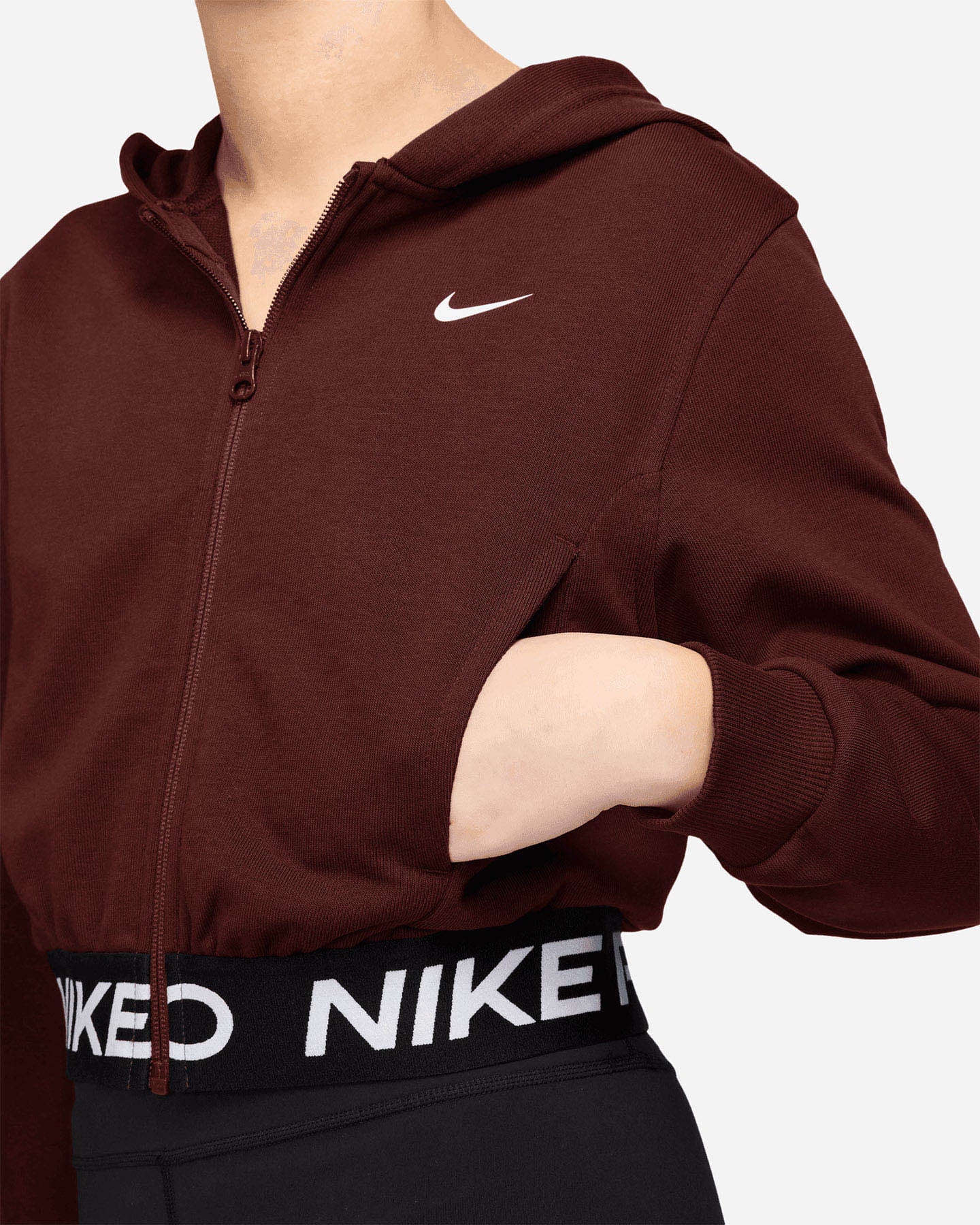 Felpa NIKE TAPE PRO RISE JR - Rosso - 2 | Cisalfa Sport