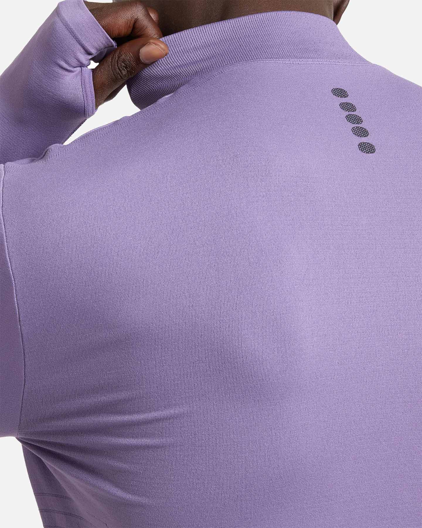 Maglia running DIADORA STRATOUNO M - Viola - 5 | Cisalfa Sport