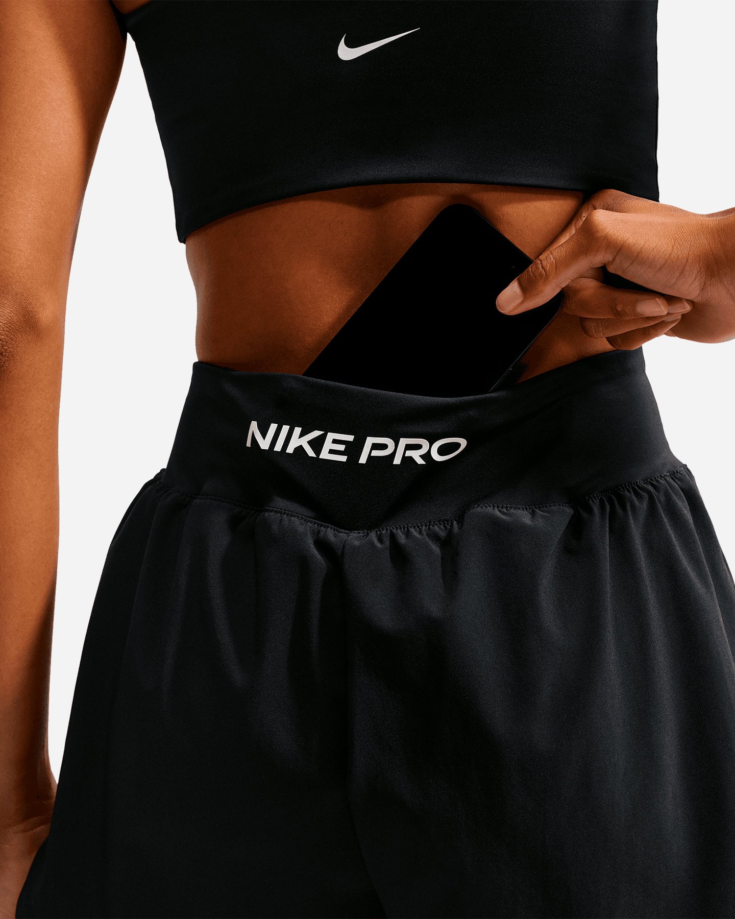 Short training NIKE PRO SCULPT 2IN1 W - Nero - 5 | Cisalfa Sport