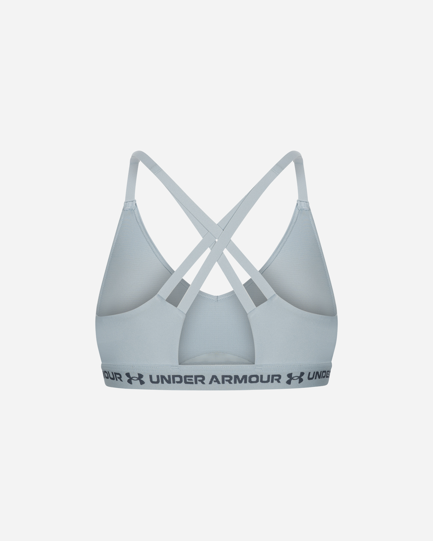 Bra training UNDER ARMOUR CROSSBACK LOW STRAPPY W - Grigio - 1 | Cisalfa Sport