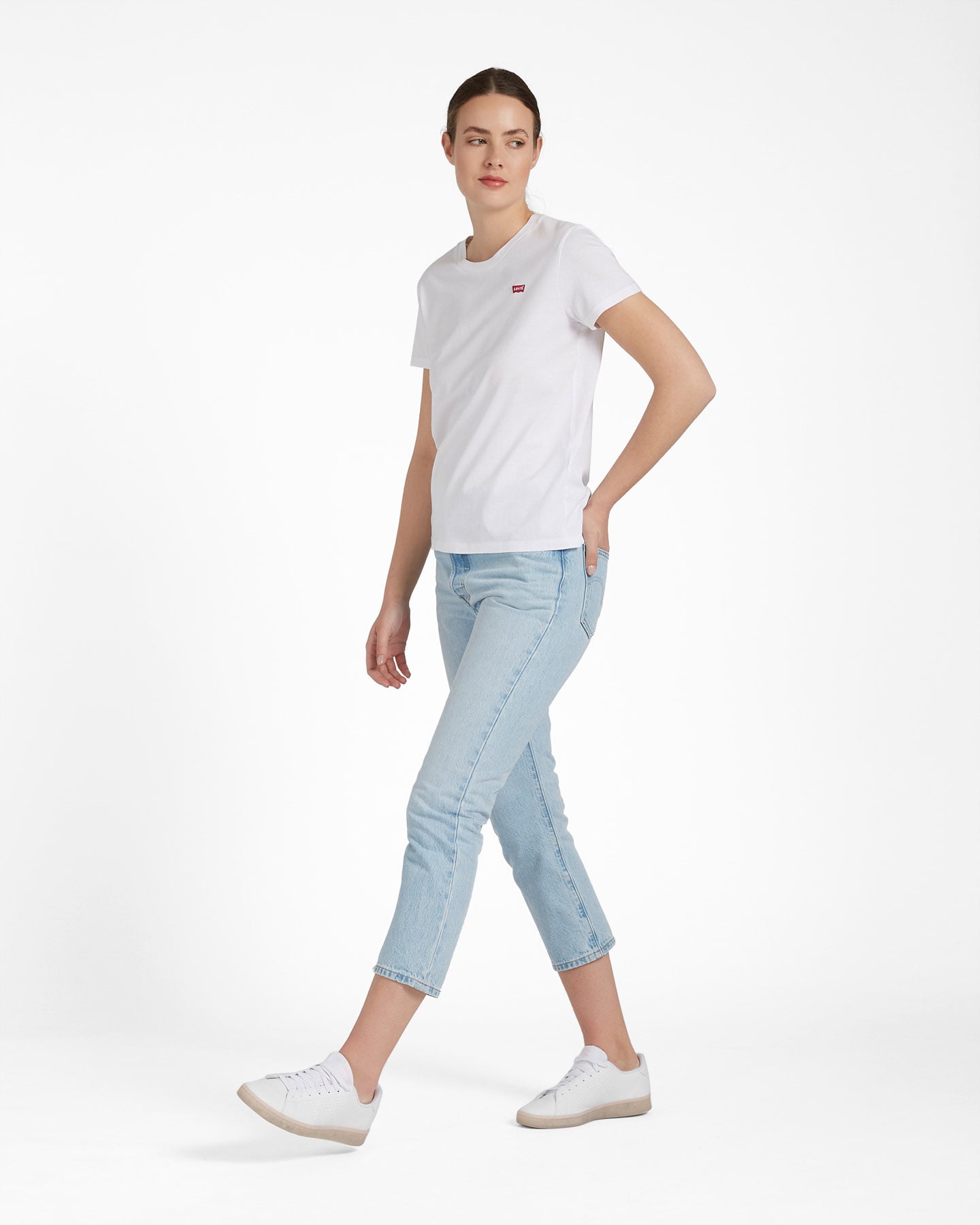 T-shirt LEVI'S LOGO CHESTHIT W - Bianco - 3 | Cisalfa Sport