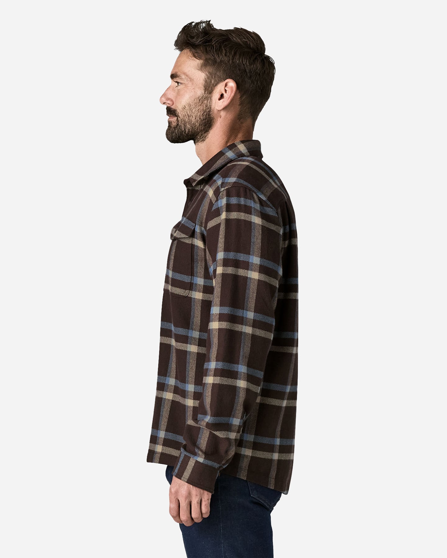 Camicia PATAGONIA FJORD FLANNEL M - Marrone - 2 | Cisalfa Sport