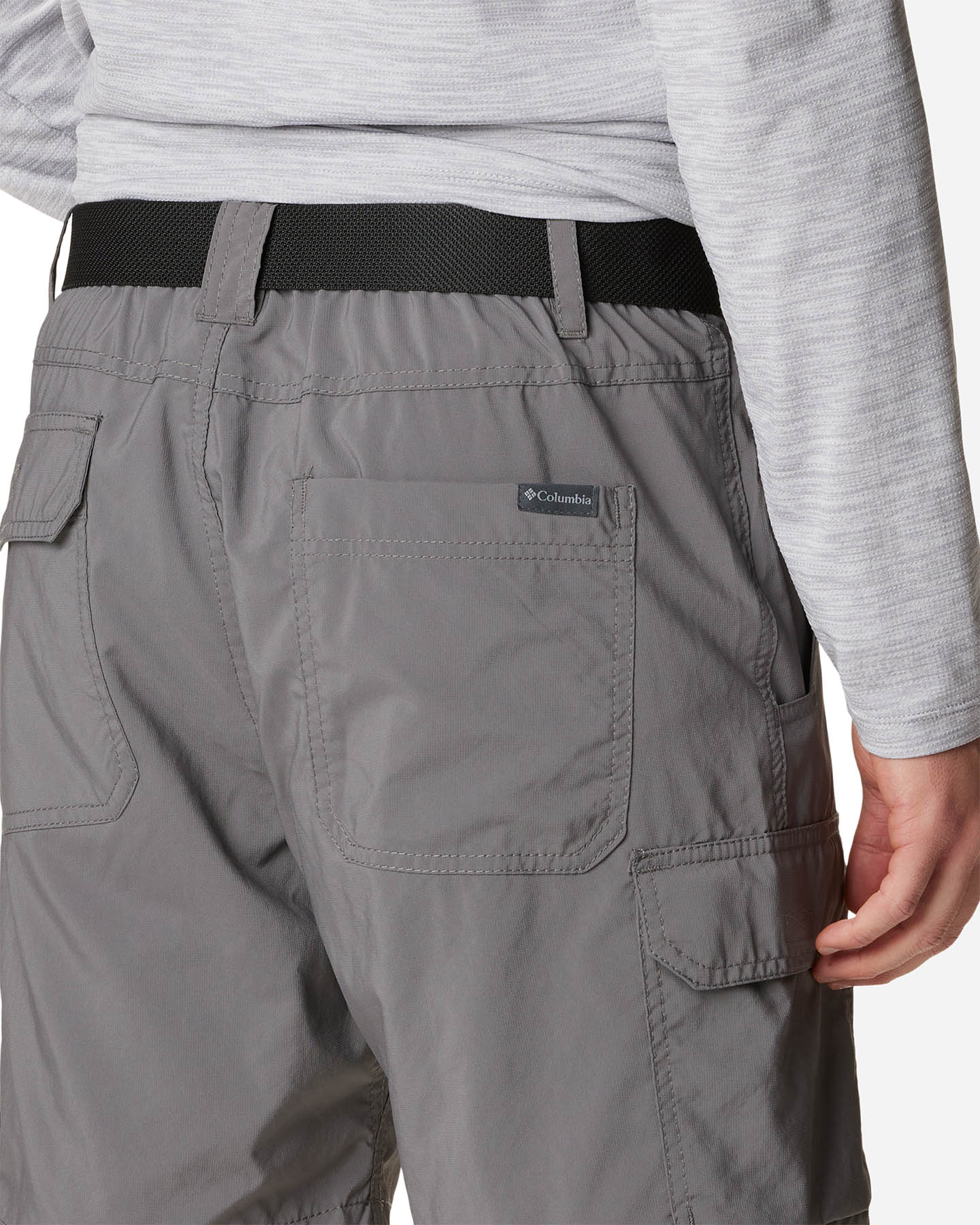 Pantaloncini COLUMBIA SILVER RIDGE M - Grigio - 4 | Cisalfa Sport