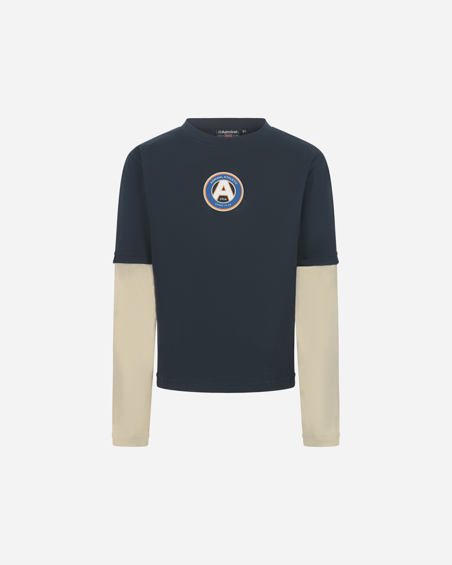 T-shirt ADMIRAL DOUBLE JR - Blu - 0 | Cisalfa Sport
