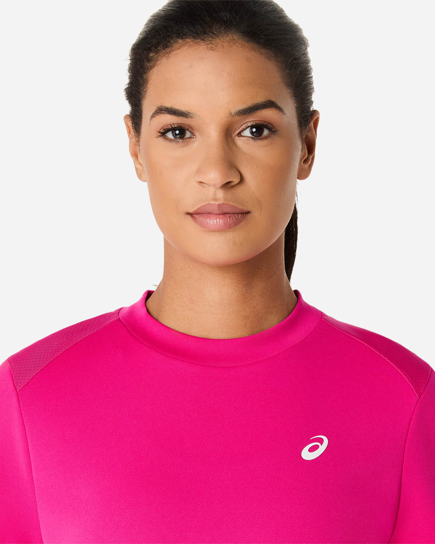 T-shirt tennis ASICS COURT W - Rosa - 4 | Cisalfa Sport