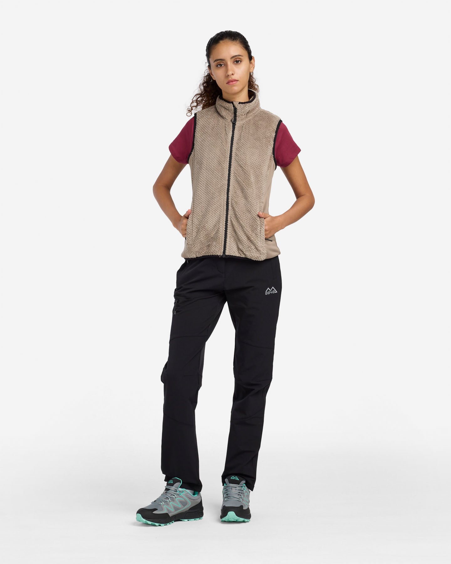 Gilet 8848 THERMOEAVE W - Beige - 4 | Cisalfa Sport