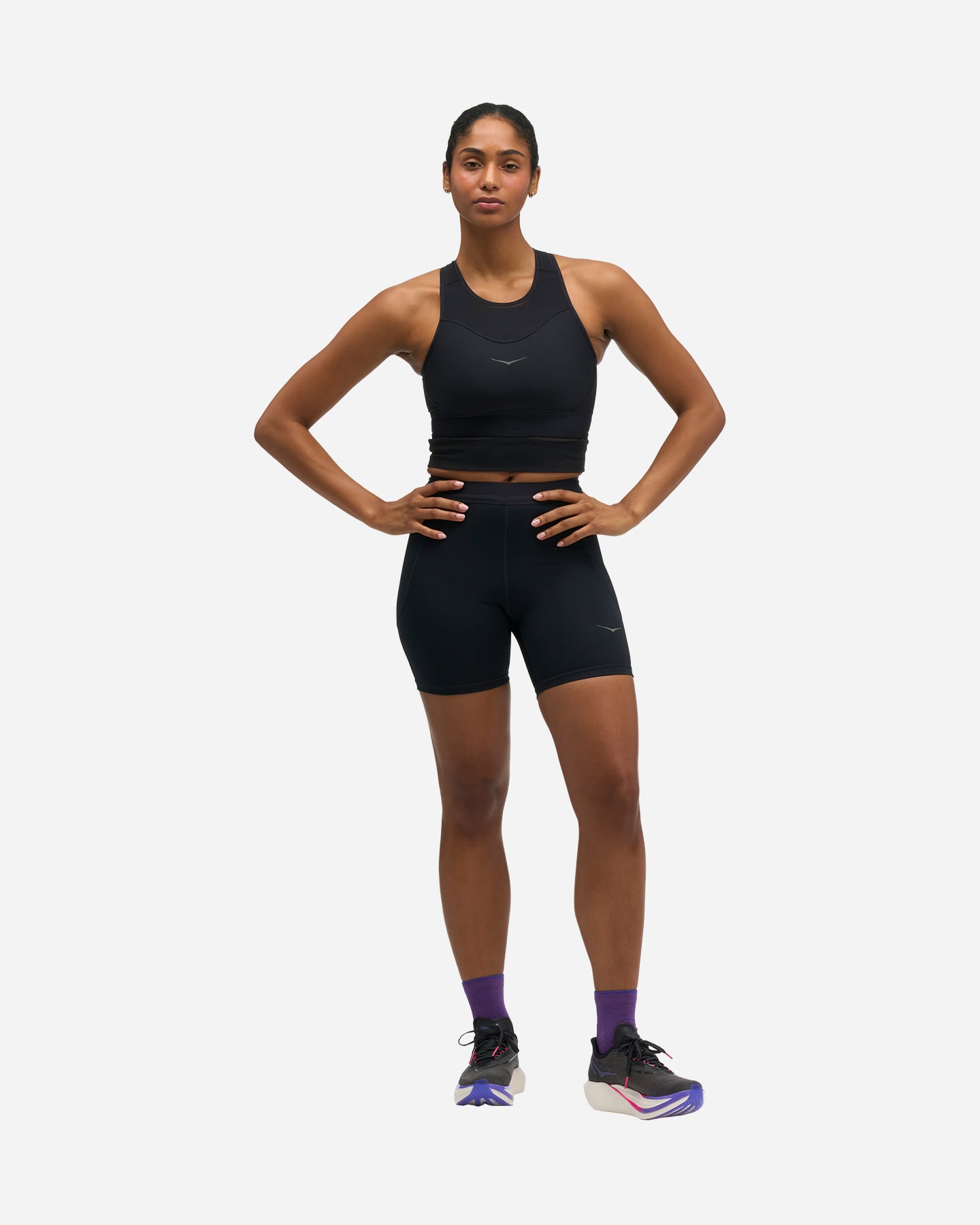 Bra training HOKA BASIC W - Nero - 2 | Cisalfa Sport
