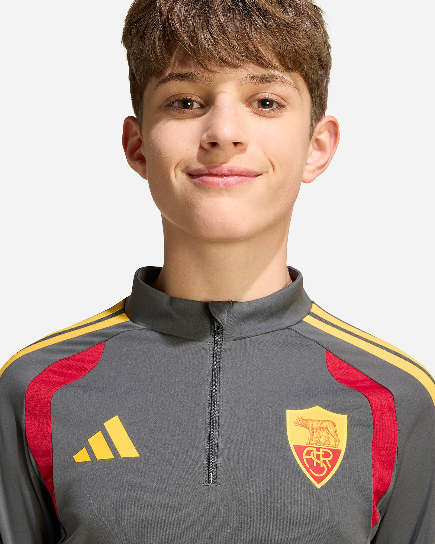 Abbigliamento calcio ufficiale ADIDAS AS ROMA TIRO26 COMPETITION 26-27 JR - 4 | Cisalfa Sport