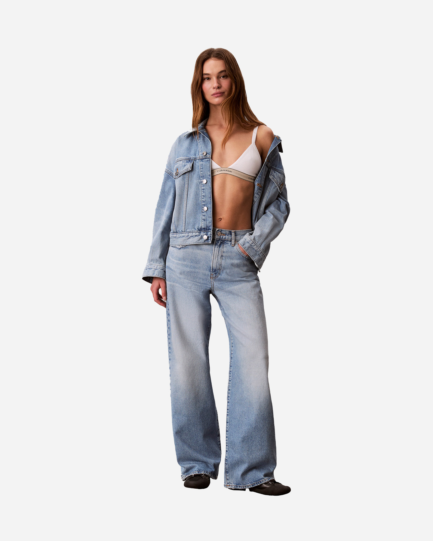 Jeans CALVIN KLEIN JEANS BASIC W - Denim - 2 | Cisalfa Sport