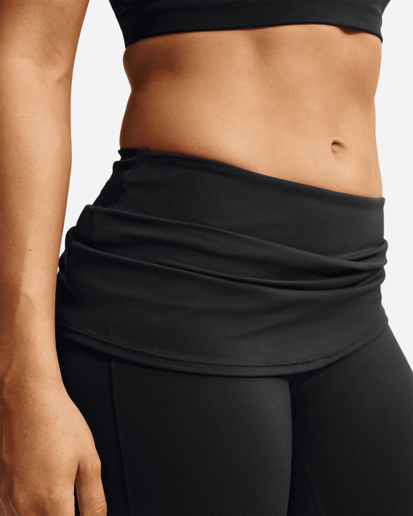 Pantalone training NIKE DRI FIT ZENVY W - Nero - 5 | Cisalfa Sport