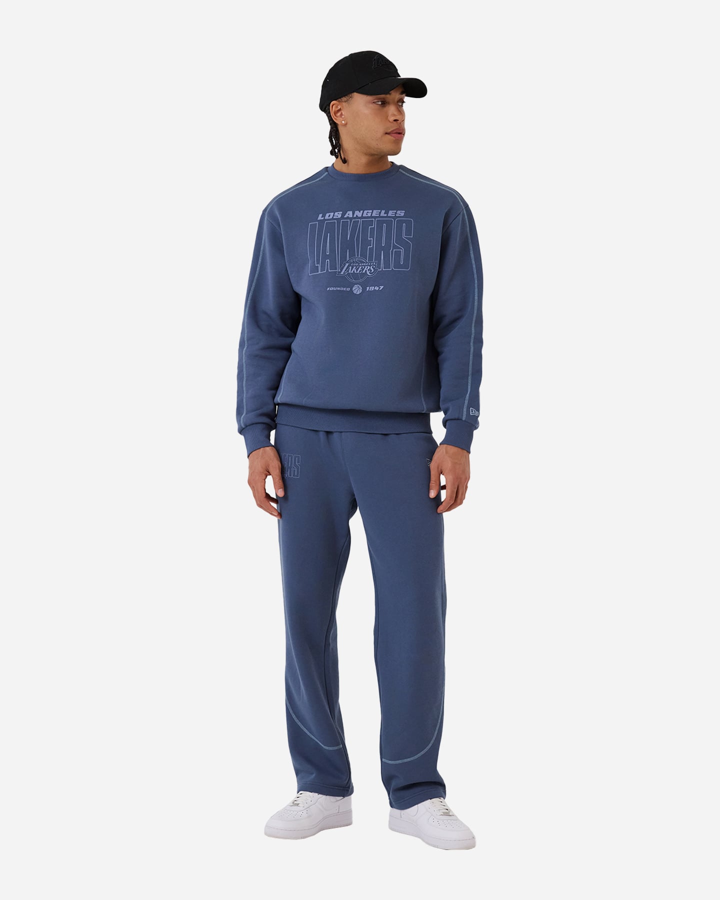 Pantalone NEW ERA LOS ANGELES LAKERS M - Azzurro - 2 | Cisalfa Sport