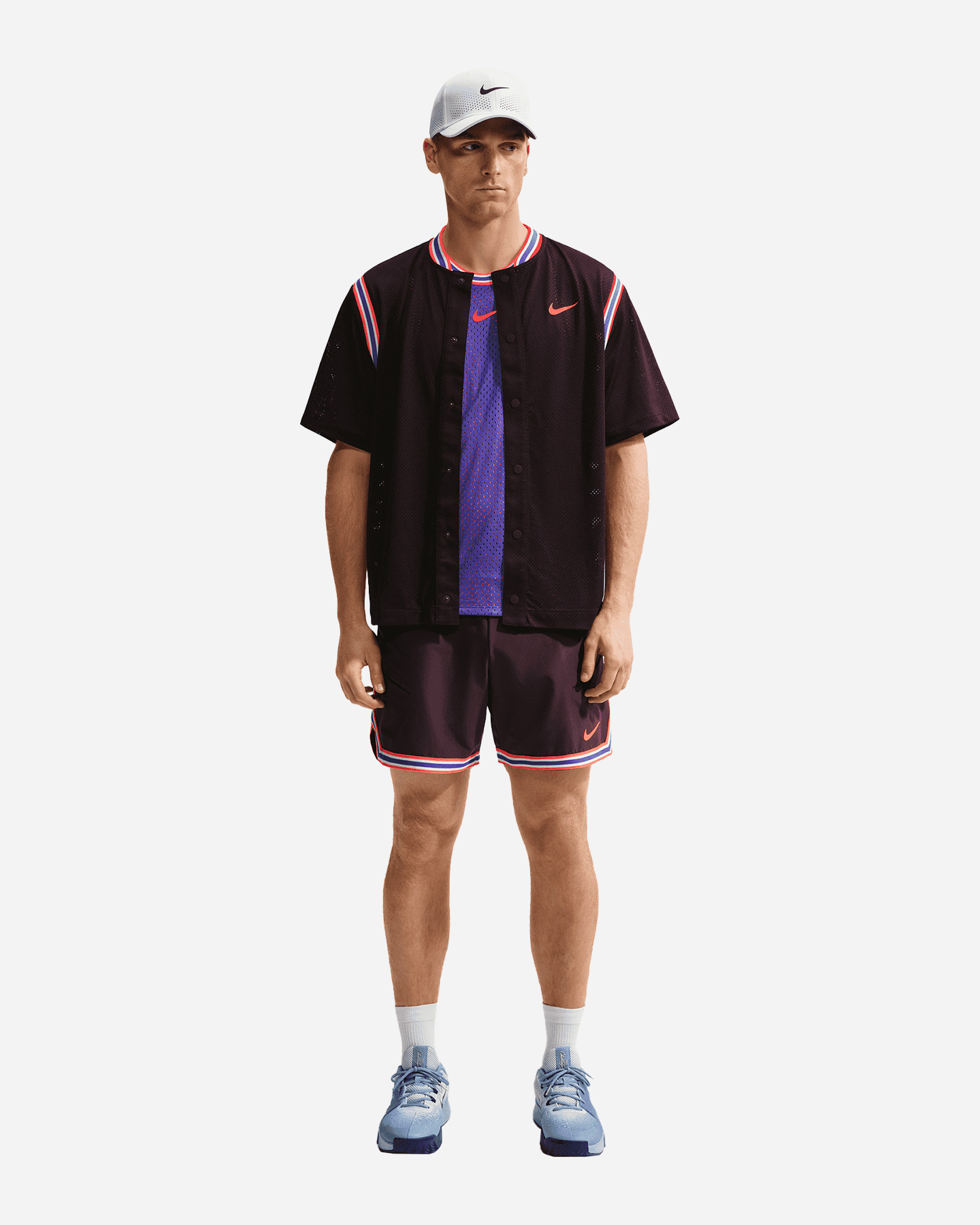 Giacca tennis NIKE DRI FIT SLAM CARLOS M - Viola - 1 | Cisalfa Sport