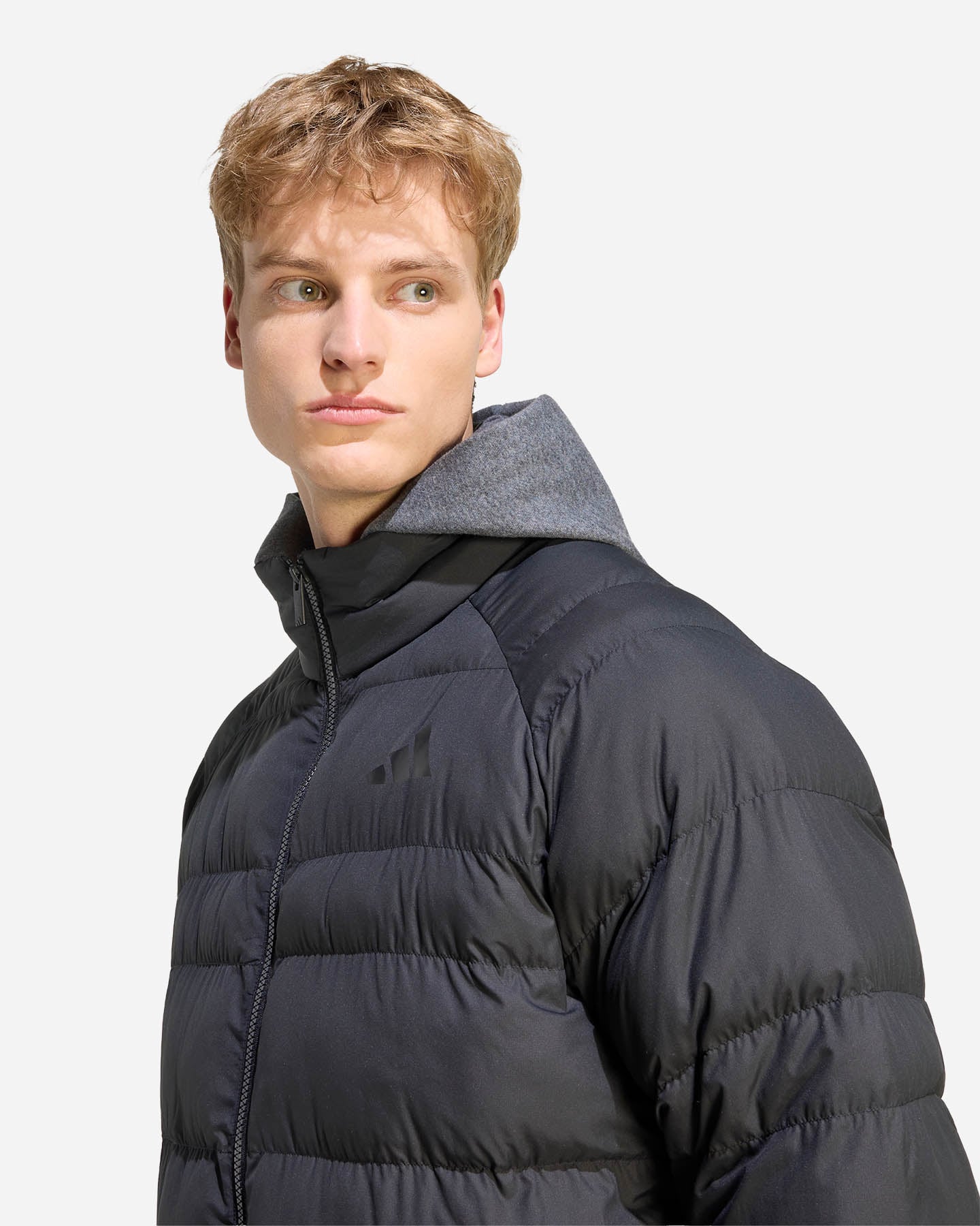Felpa ADIDAS ESSENTIALS PACKABLE INSULATED M - Nero - 4 | Cisalfa Sport
