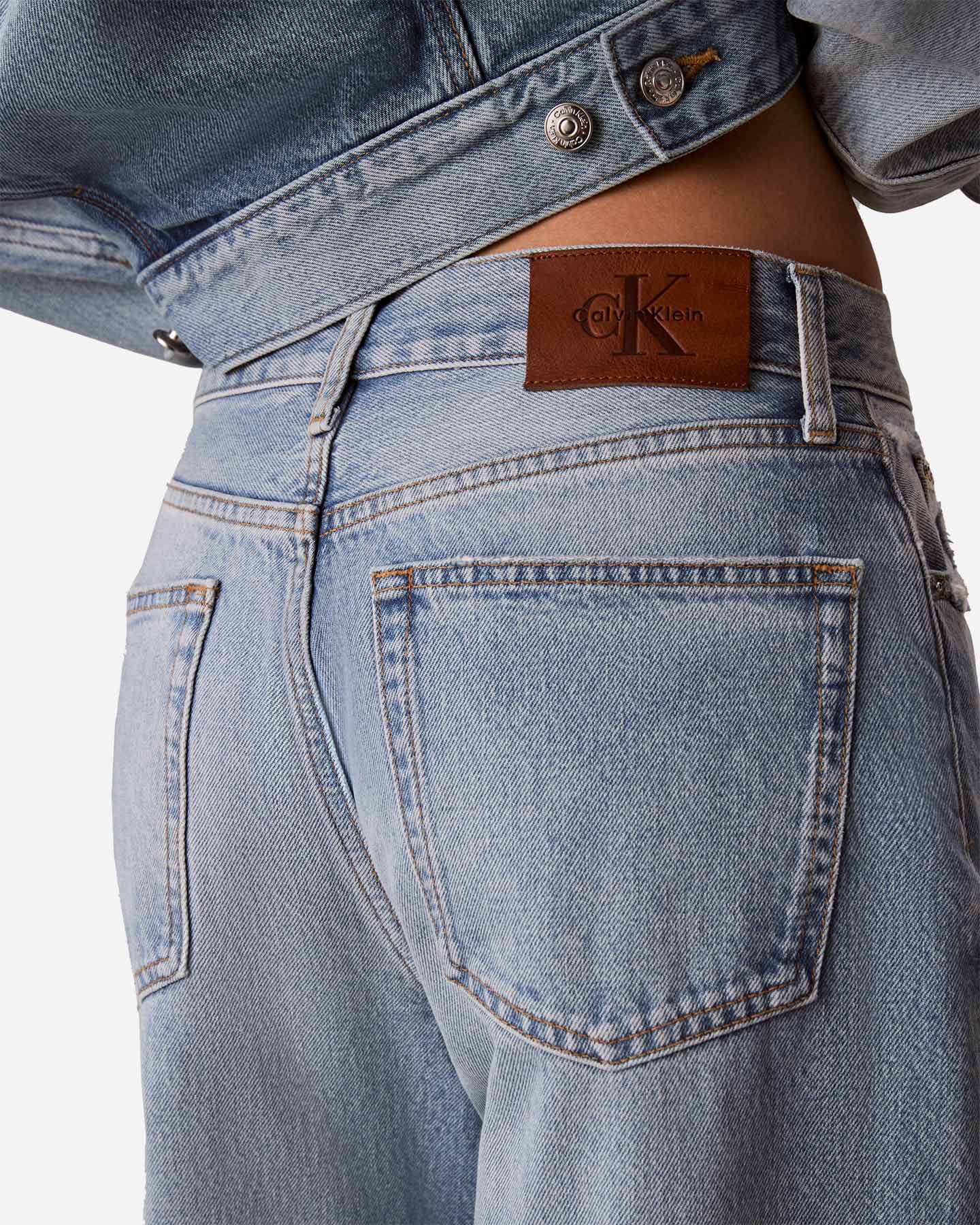 Jeans CALVIN KLEIN JEANS BASIC W - Denim - 4 | Cisalfa Sport