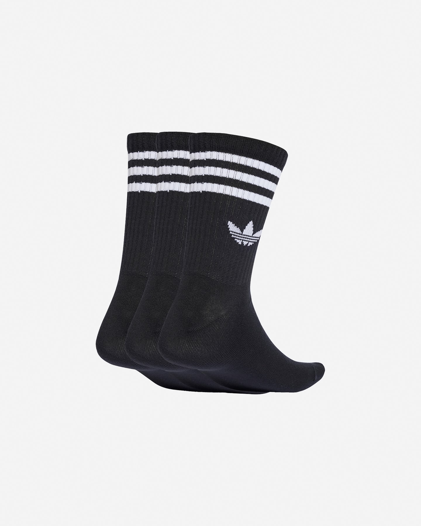 Calze ADIDAS CREW 3PACK MID M - Nero - 1 | Cisalfa Sport