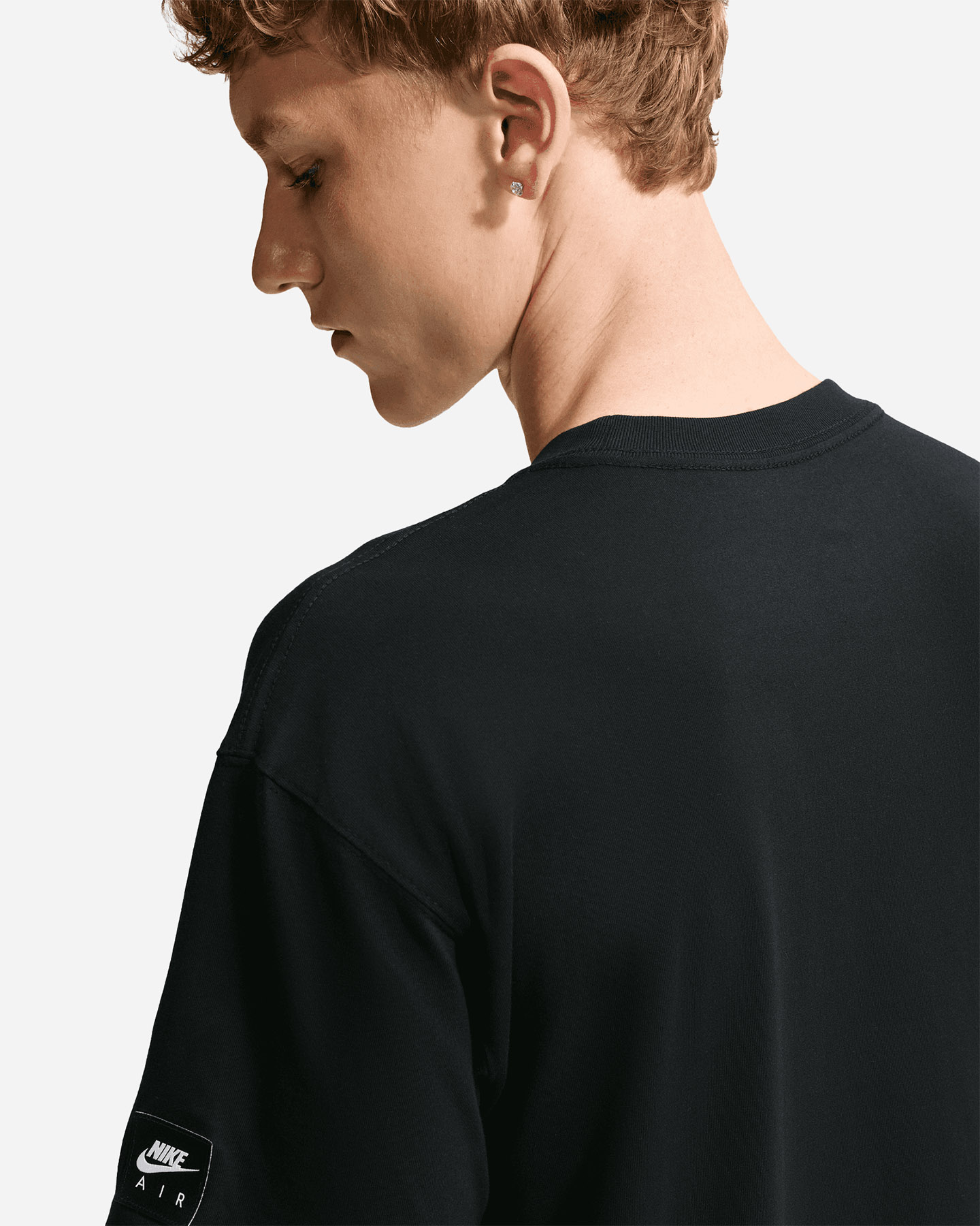 T-shirt NIKE AIR BIG LOGO M - Nero - 4 | Cisalfa Sport