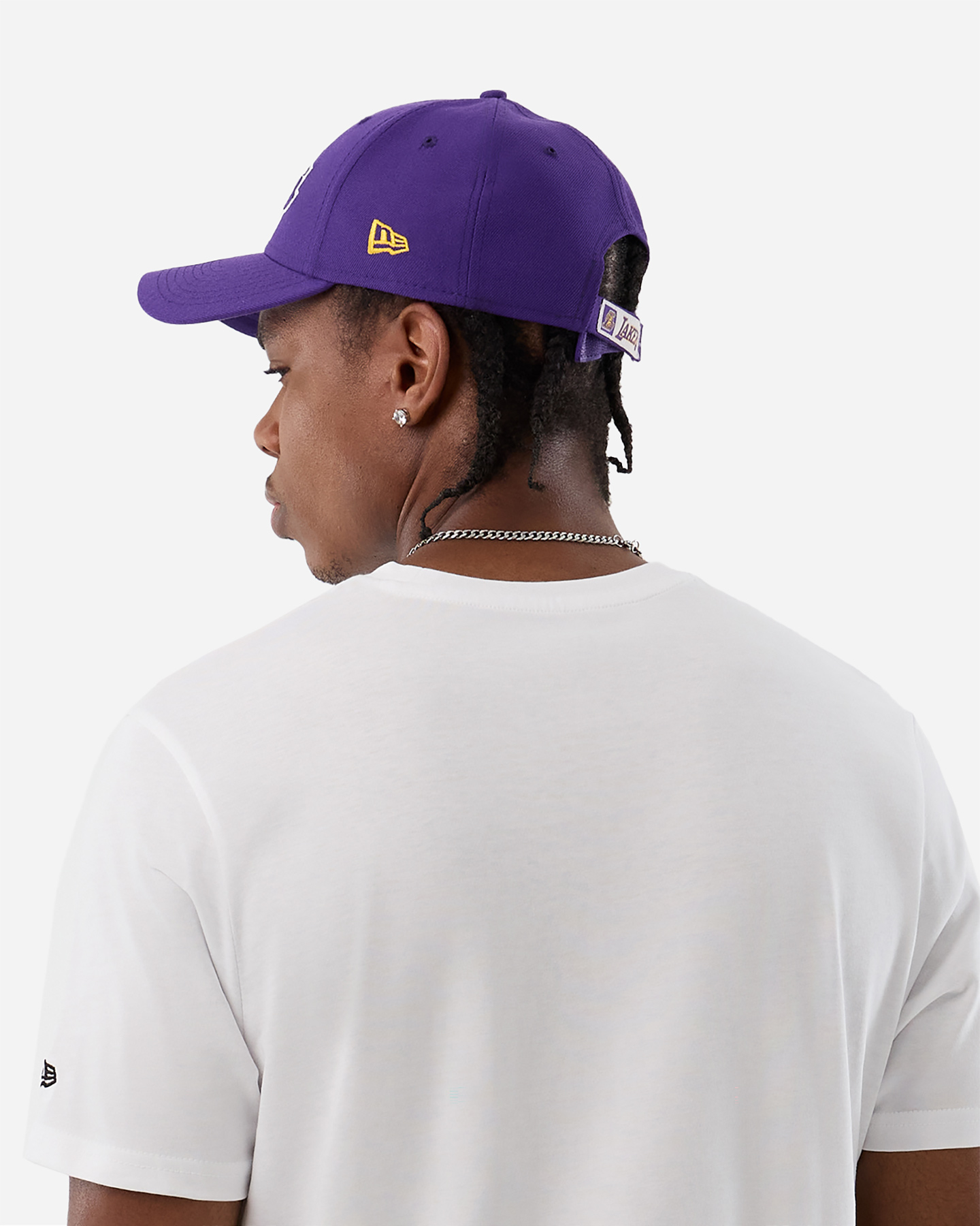 Maglia basket NEW ERA LOS ANGELES LAKERS M - Bianco - 3 | Cisalfa Sport