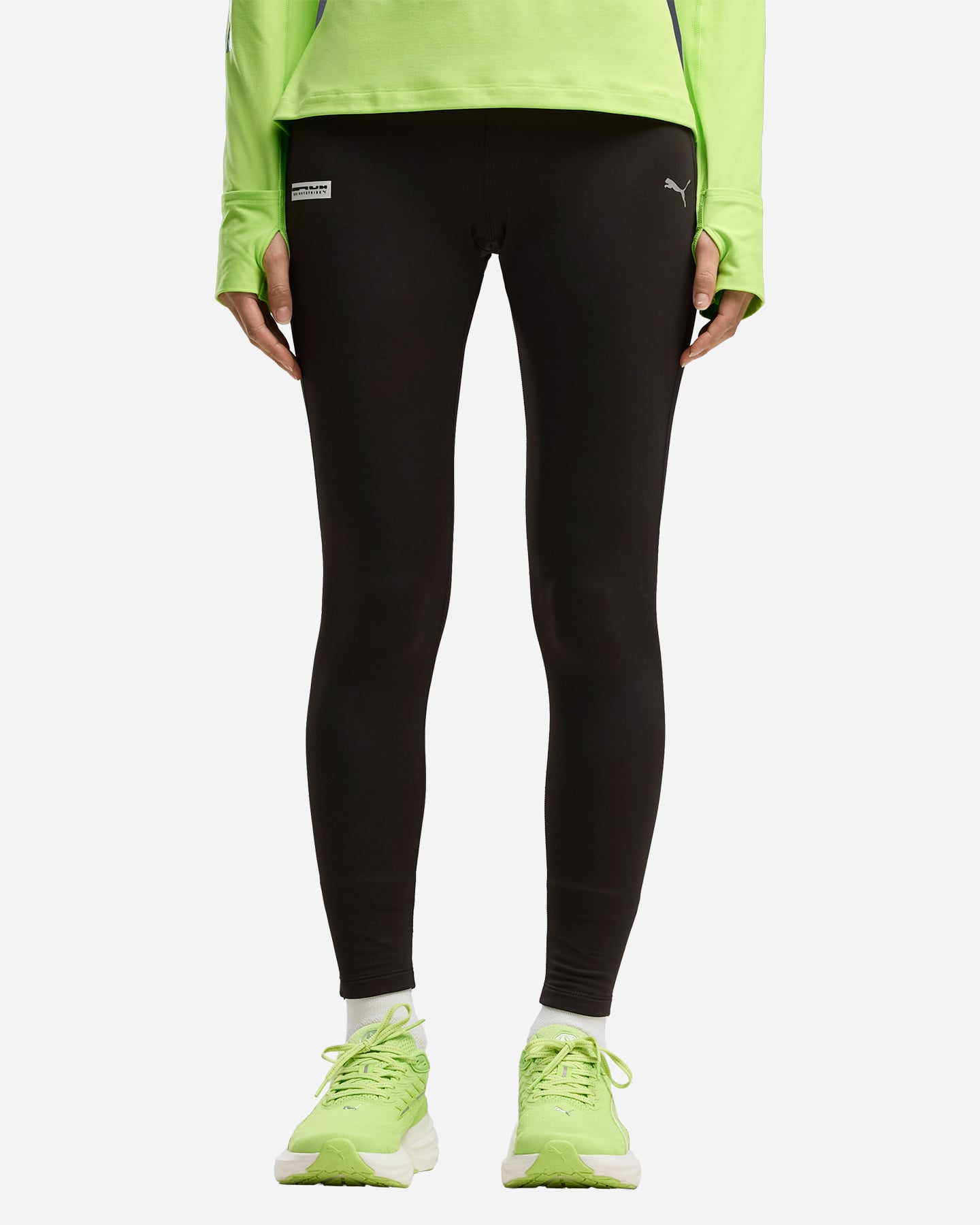 Leggings PUMA BRIGHTSTRDE WARM W - Nero - 2 | Cisalfa Sport