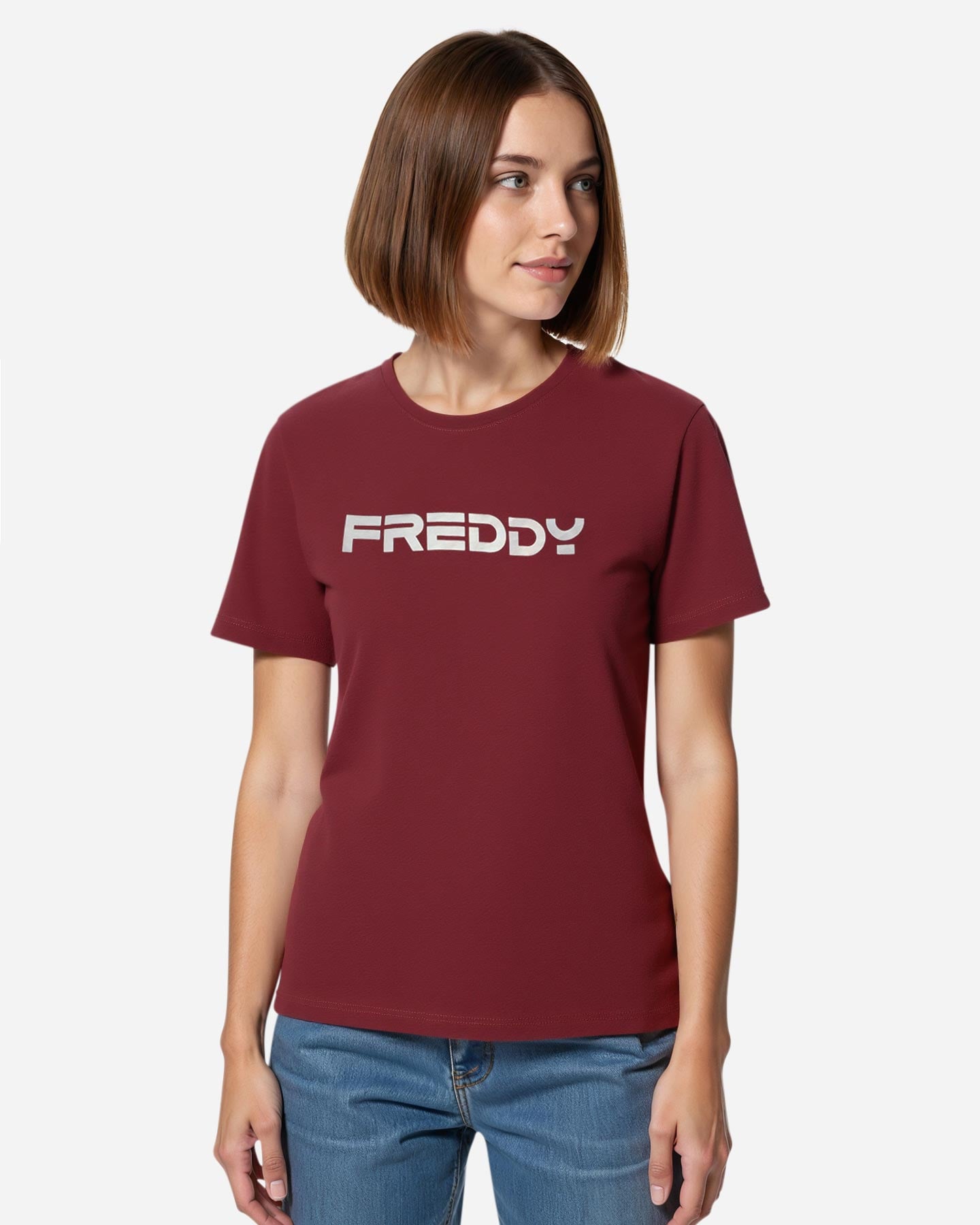 T-shirt FREDDY BIG LOGO OLOGRAFICO W - Viola - 3 | Cisalfa Sport