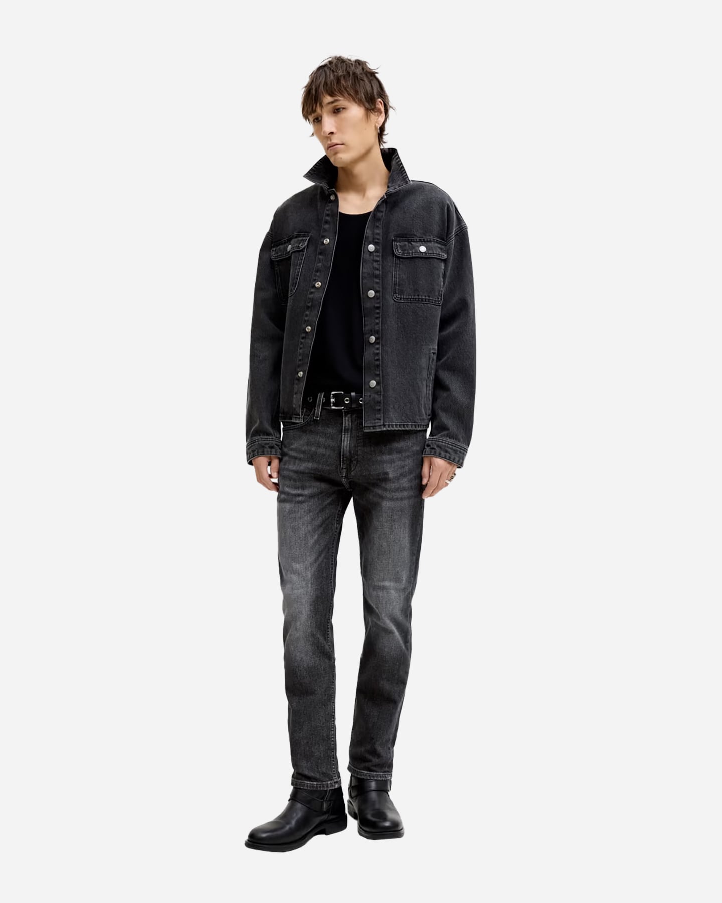 Jeans JACK & JONES CLARK VINTAGE M - Nero - 3 | Cisalfa Sport
