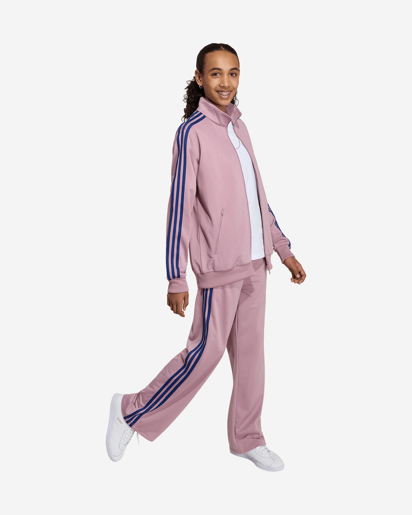 Felpa ADIDAS FIREBIRD JR - Rosa - 2 | Cisalfa Sport