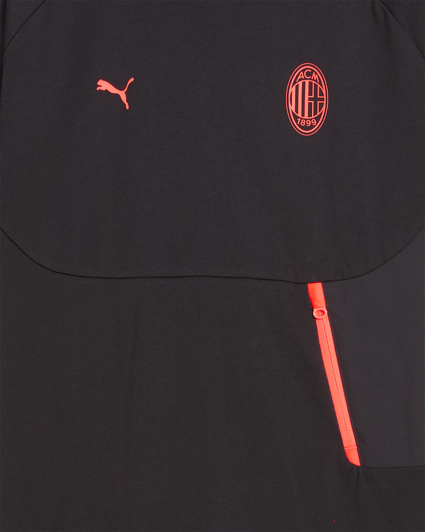 Abbigliamento calcio ufficiale PUMA AC MILAN TECH JR - Antracite - 2 | Cisalfa Sport