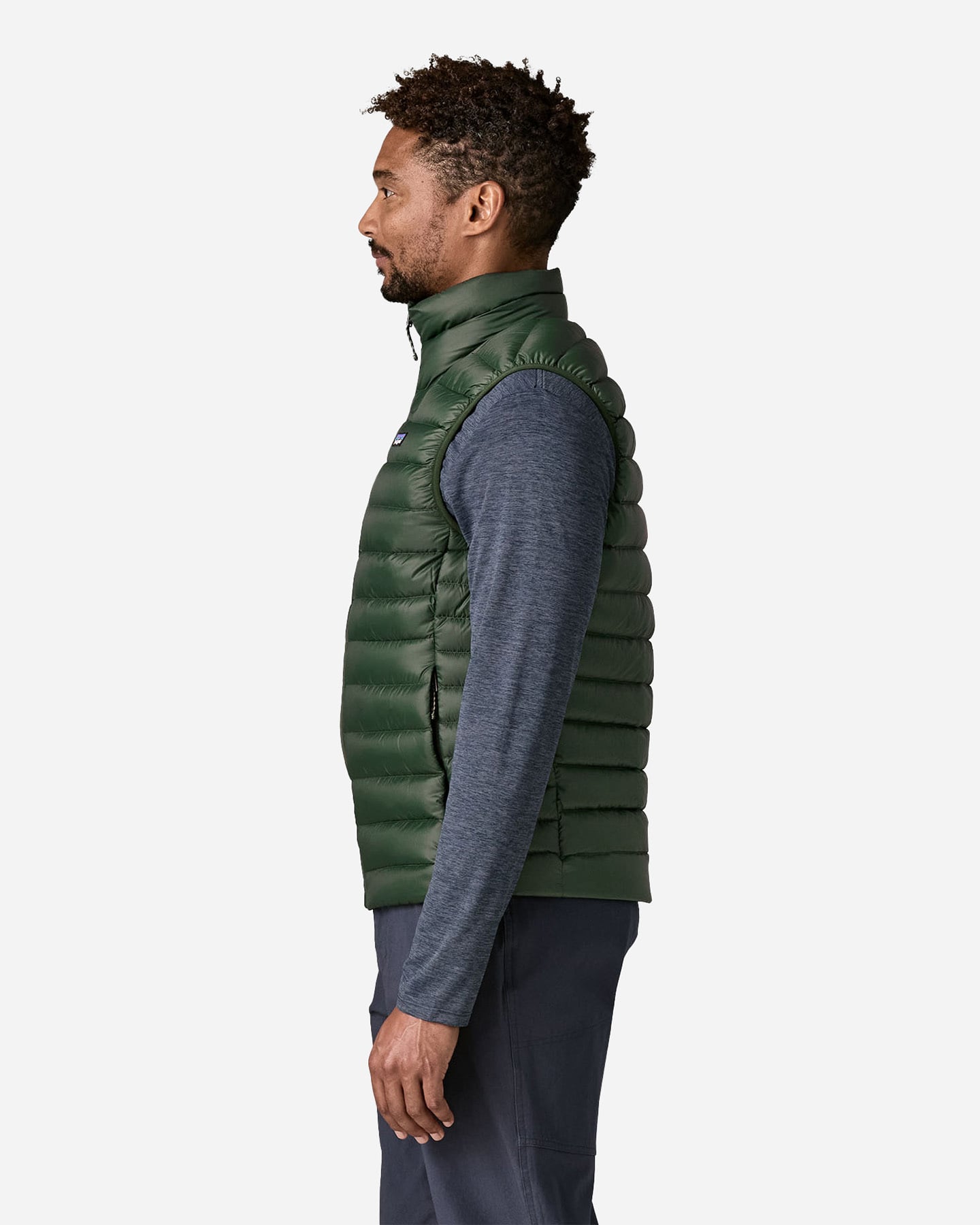 Gilet PATAGONIA DOWN SWEATER M - Verde - 2 | Cisalfa Sport