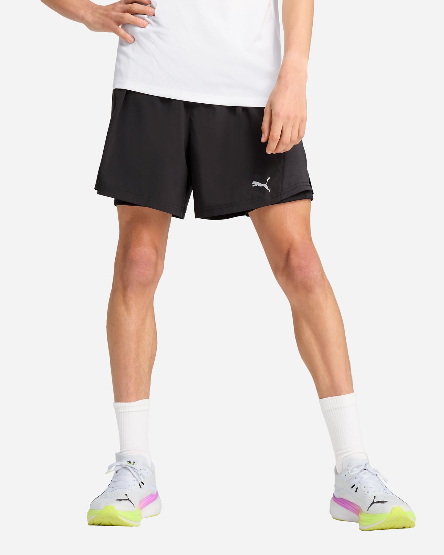 Short running PUMA RUN VELOCITY 2IN1 M - Nero - 2 | Cisalfa Sport
