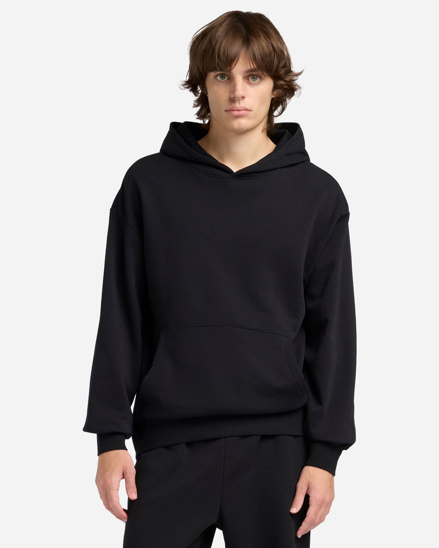 Felpa ABC BASIC ATHLETIC M - Nero - 1 | Cisalfa Sport