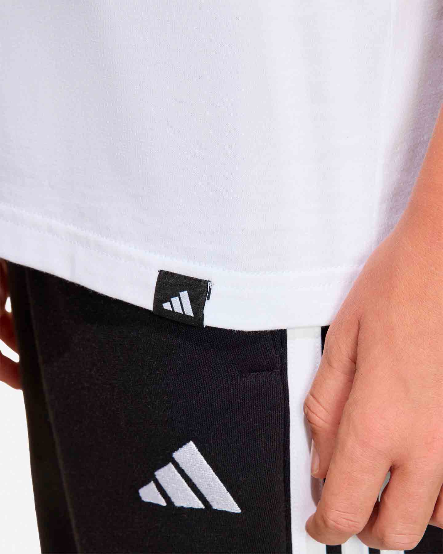 T-shirt ADIDAS GAMING GRAPHIC JR - Bianco - 5 | Cisalfa Sport