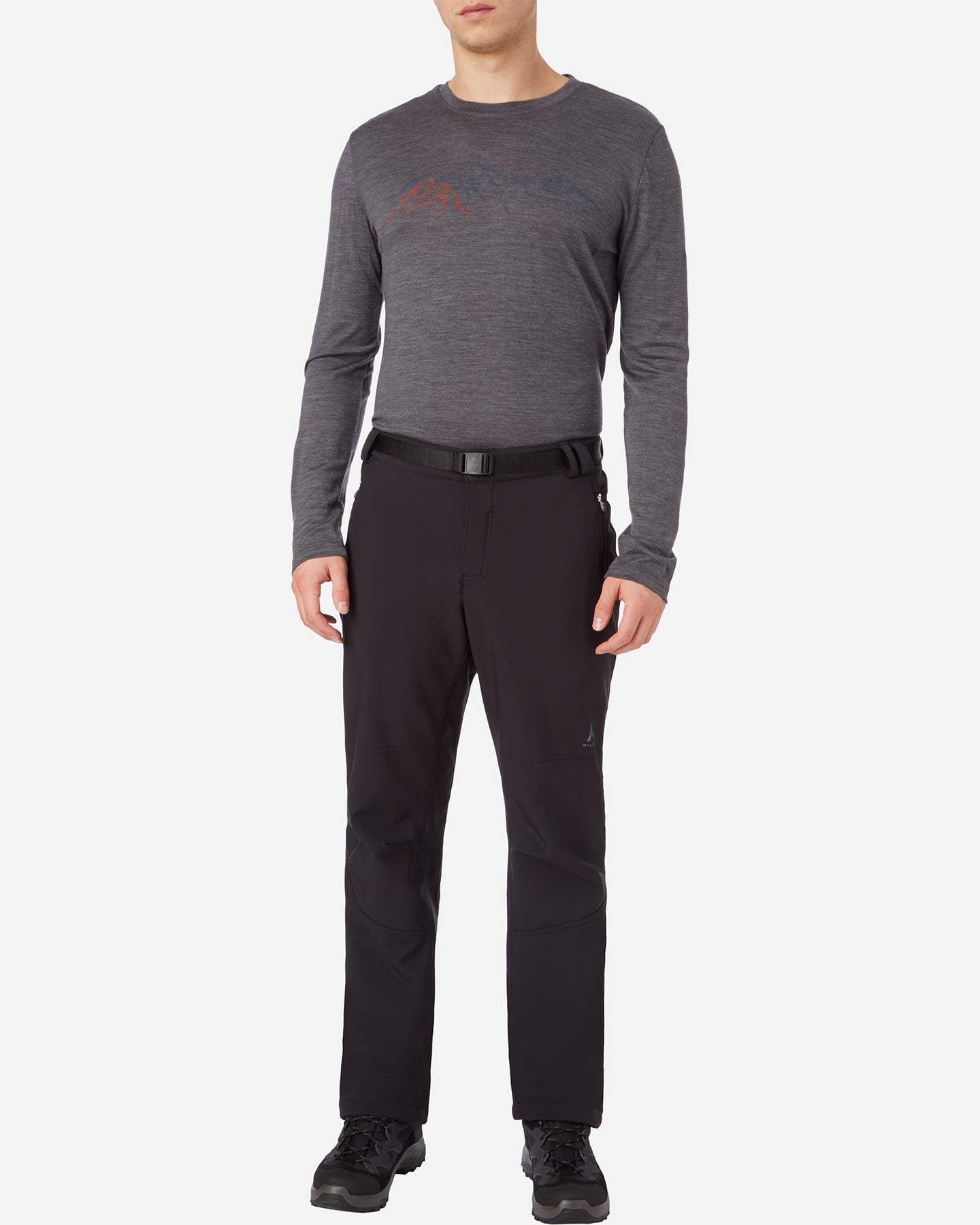 Pantalone outdoor MCKINLEY SHALDA II SOFTSHELL M - Nero - 3 | Cisalfa Sport