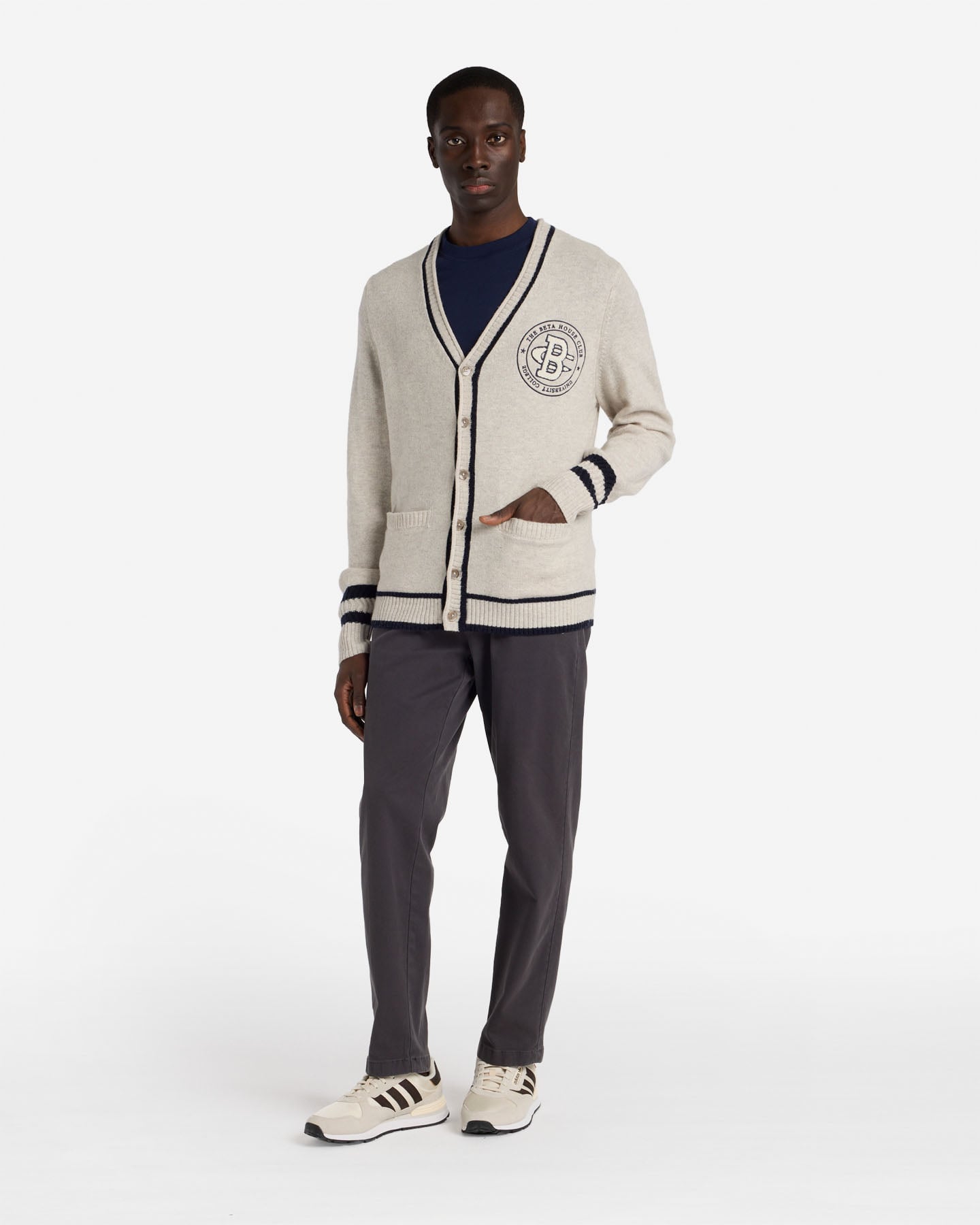 Cardigan BEST COMPANY BETA HOUSE M - Beige - 2 | Cisalfa Sport