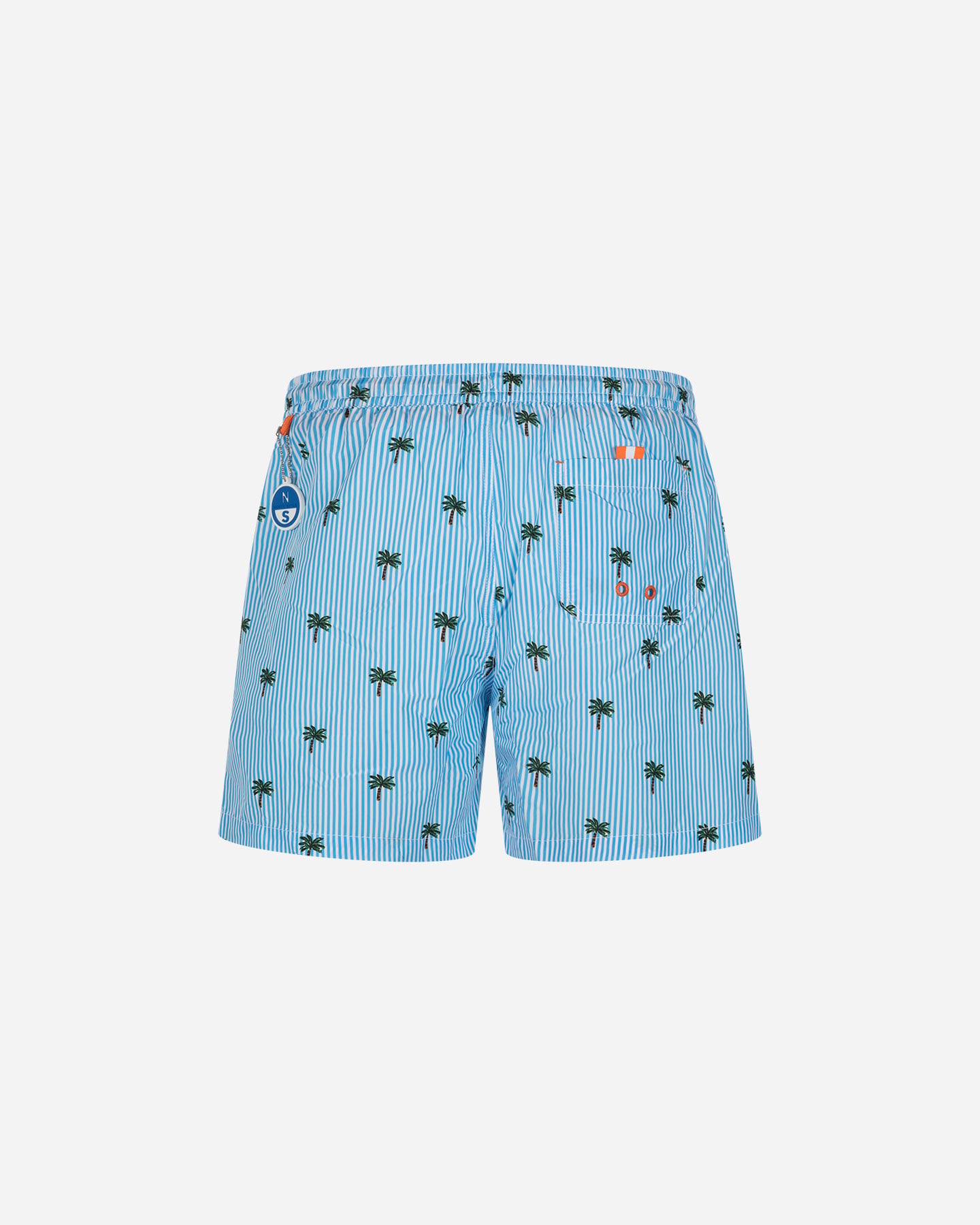 Boxer mare NORTH SAILS STRIPED PALMS M - Azzurro - 1 | Cisalfa Sport