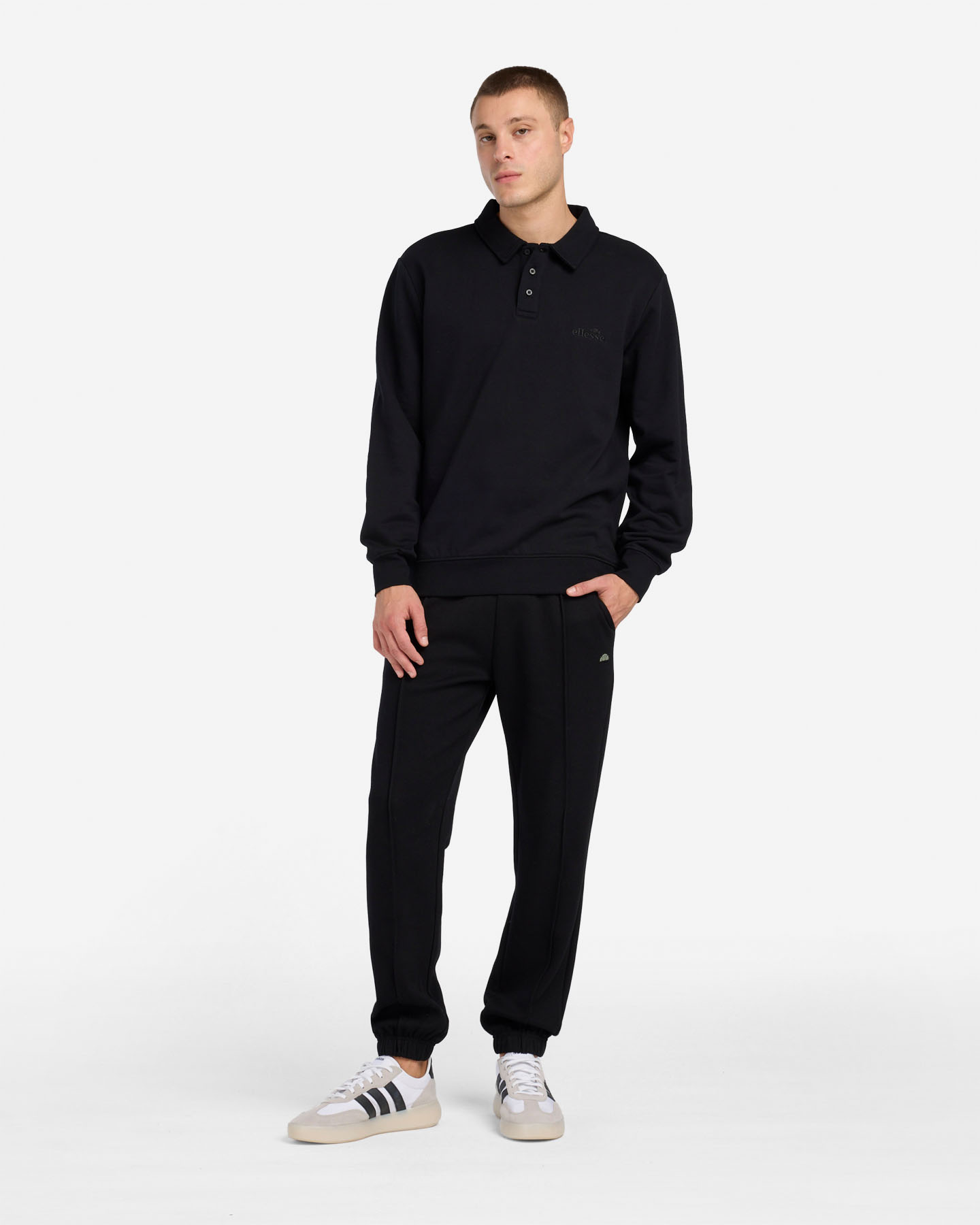 Felpa ELLESSE ESSENZIALE M - Nero - 4 | Cisalfa Sport