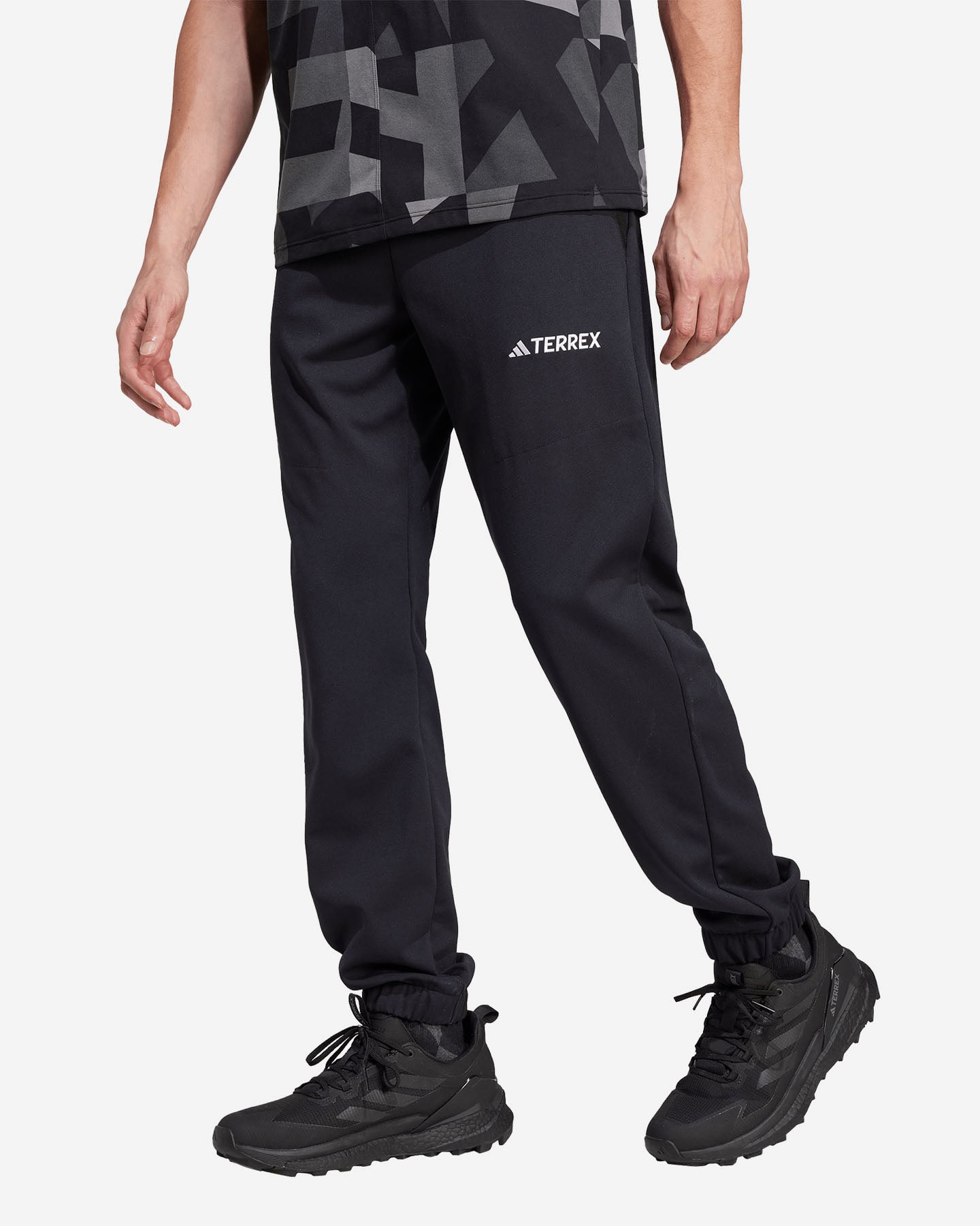 Pantalone outdoor ADIDAS BASIC M - Nero - 1 | Cisalfa Sport
