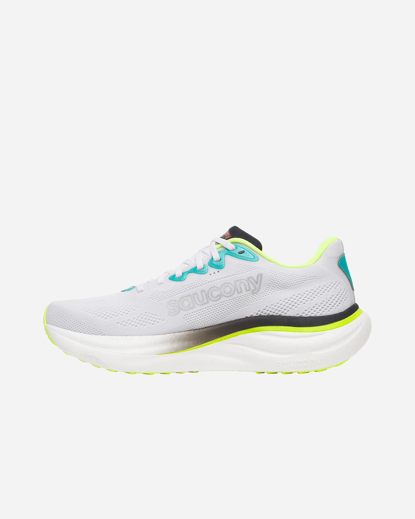 Scarpe running SAUCONY RIDE 19 M - Bianco - 5 | Cisalfa Sport
