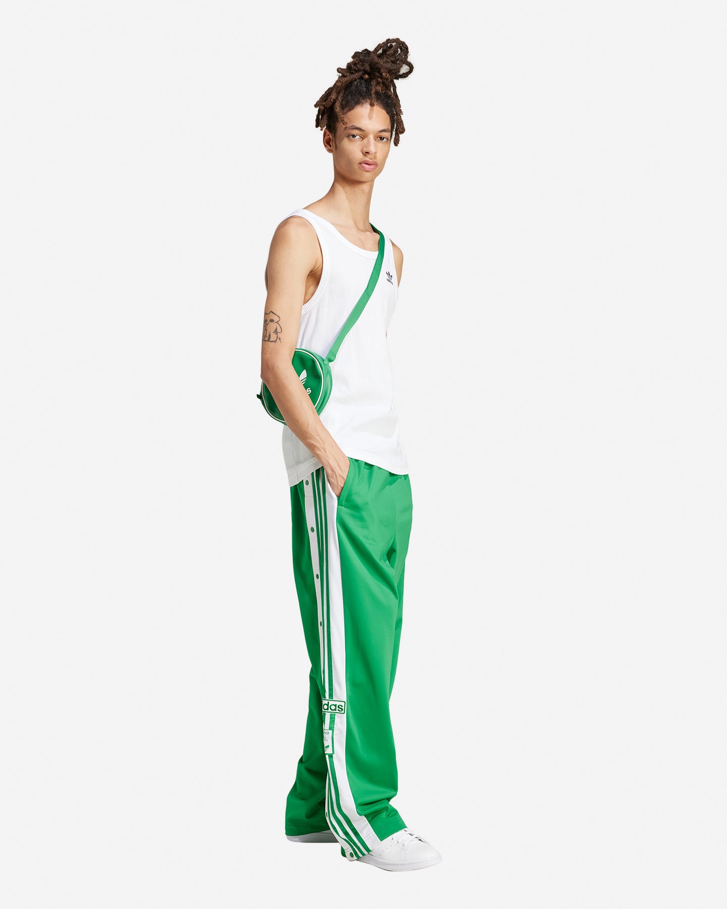 Pantalone ADIDAS ADIBREAK M - Verde - 3 | Cisalfa Sport