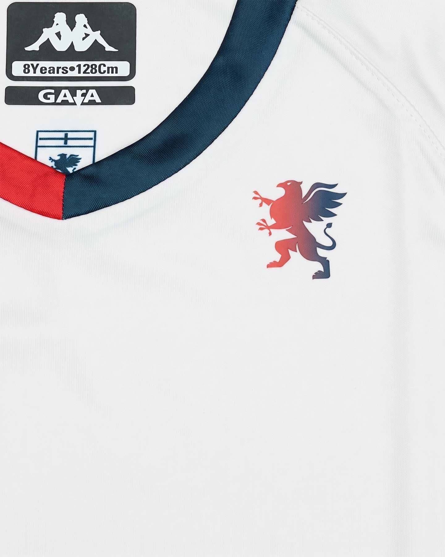 Maglia calcio ufficiale KAPPA GENOA AWAY KOMBAT 26-27 JR - 2 | Cisalfa Sport