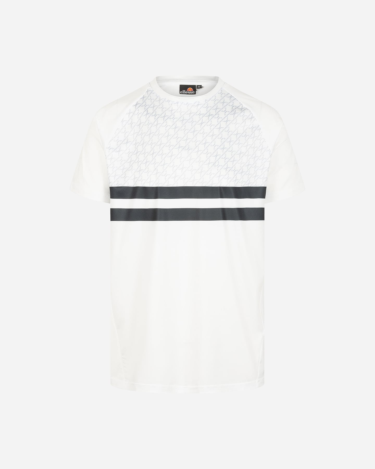 T-shirt tennis ELLESSE CHAIN LOGO M - Bianco - 5 | Cisalfa Sport