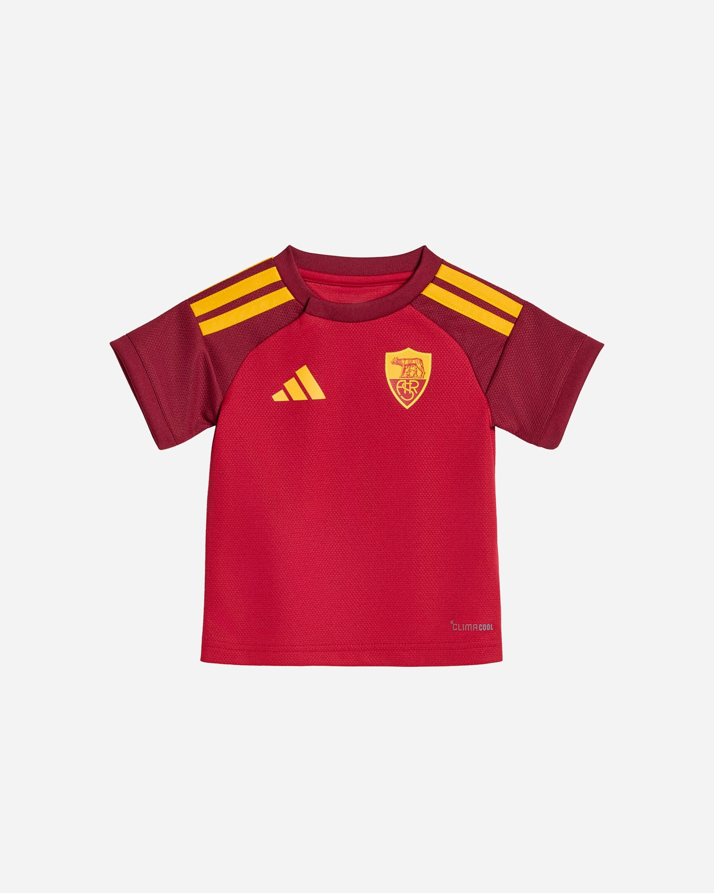 Abbigliamento calcio ufficiale ADIDAS BABYKIT AS ROMA HOME 26-27 JR - 2 | Cisalfa Sport