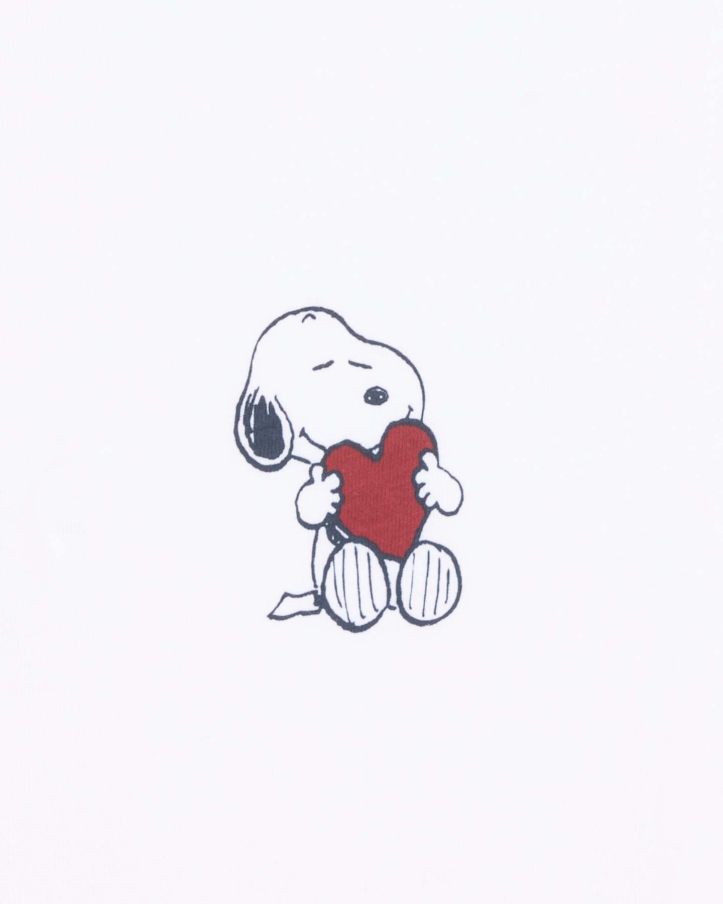 T-shirt ONLY FLOWER SNOOPY W - Bianco - 2 | Cisalfa Sport