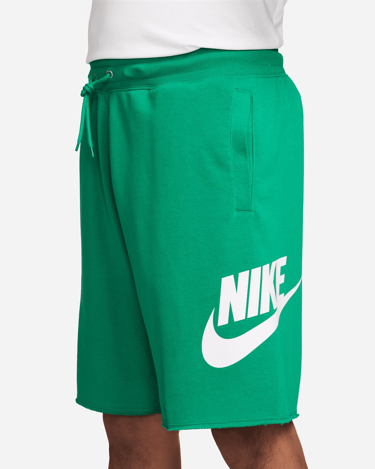 Pantaloncini NIKE ALUMNI BIG LOGO M - Verde - 2 | Cisalfa Sport