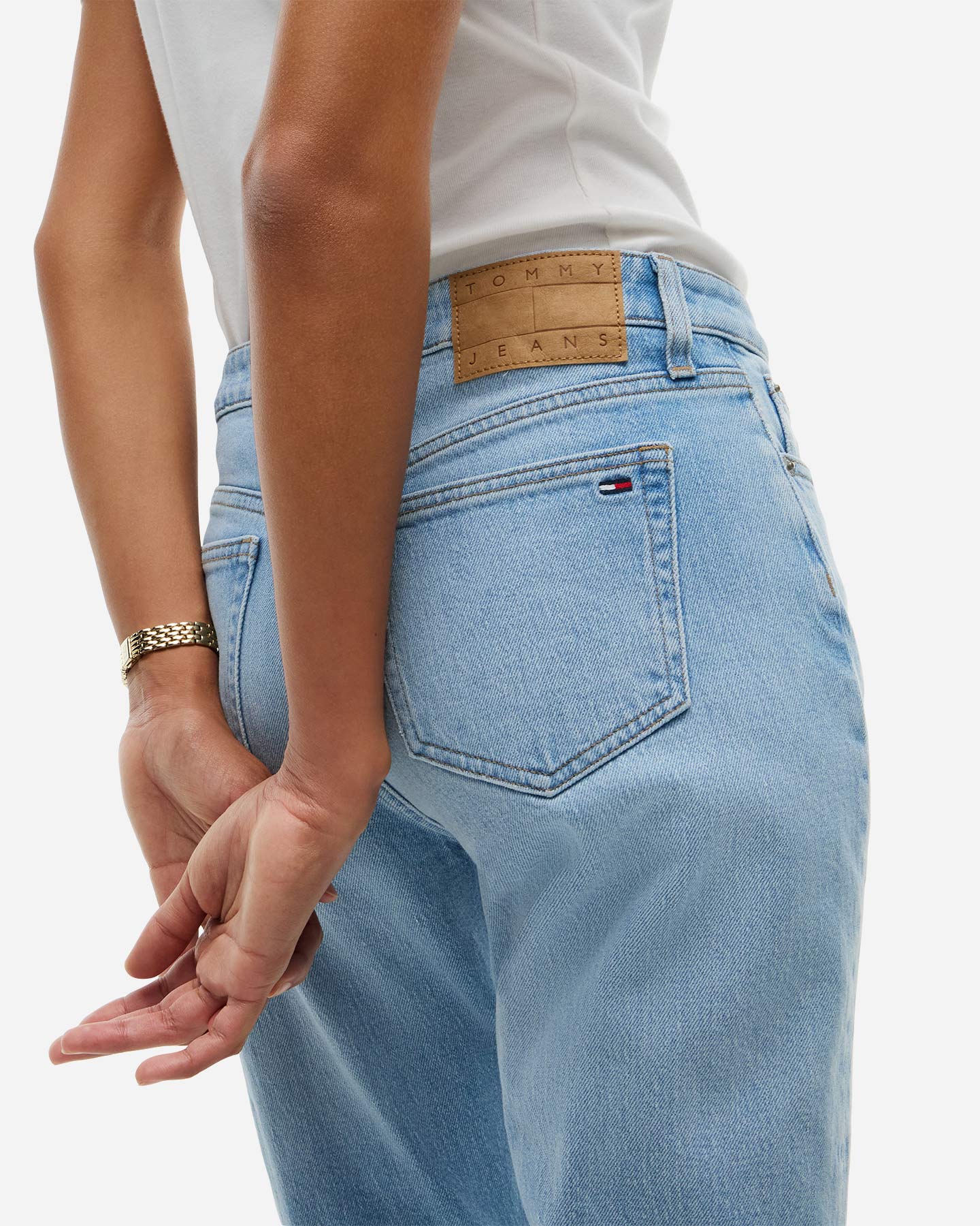 Jeans TOMMY HILFIGER LUCY MR SLIM L32 W - Denim - 5 | Cisalfa Sport