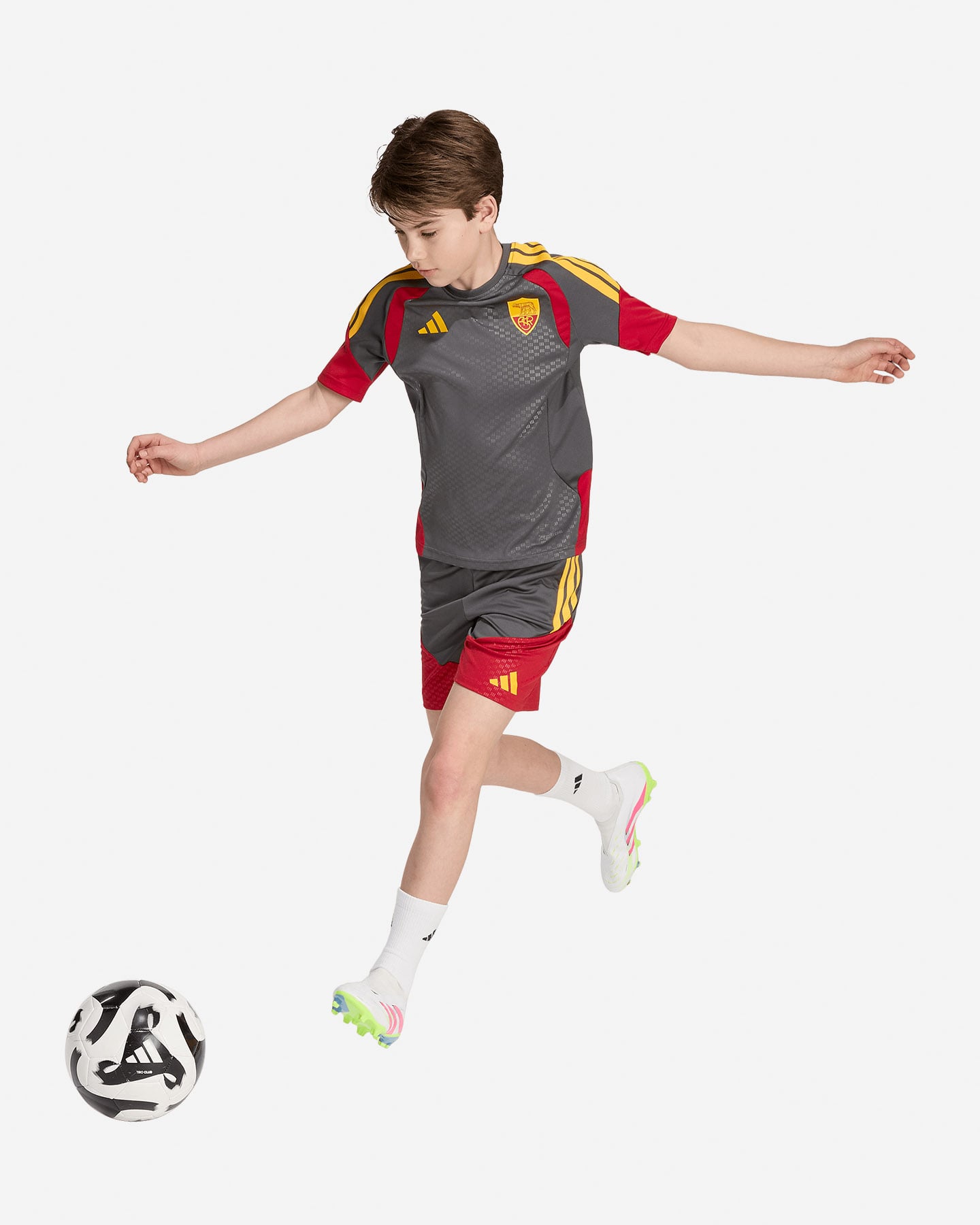 Abbigliamento calcio ufficiale ADIDAS AS ROMA TIRO26 COMPETITION TRAINING 26-27 JR - 2 | Cisalfa Sport