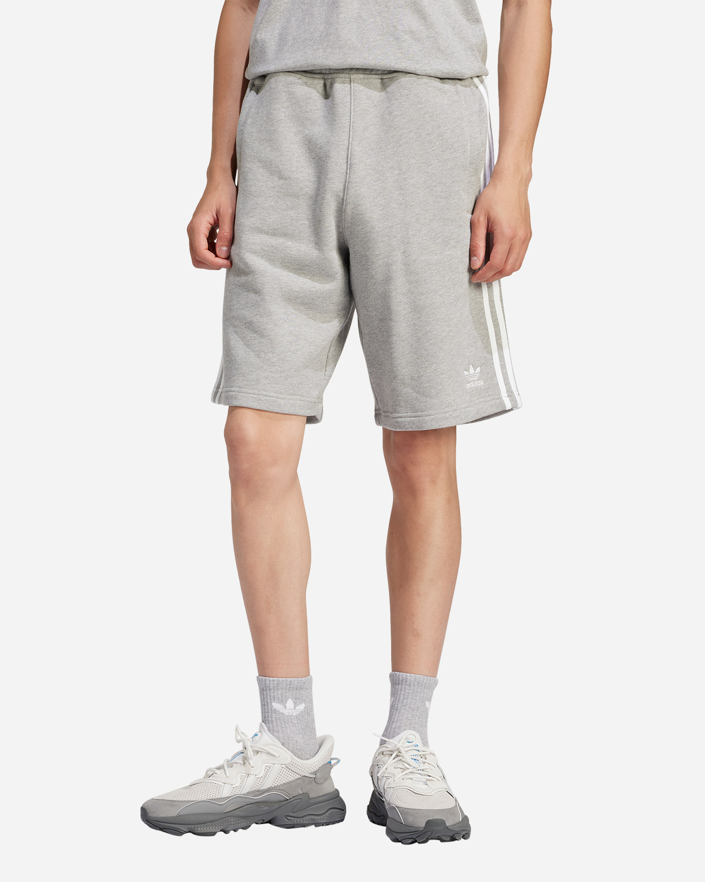 Bermuda ADIDAS 3STRIPES M - Grigio - 1 | Cisalfa Sport