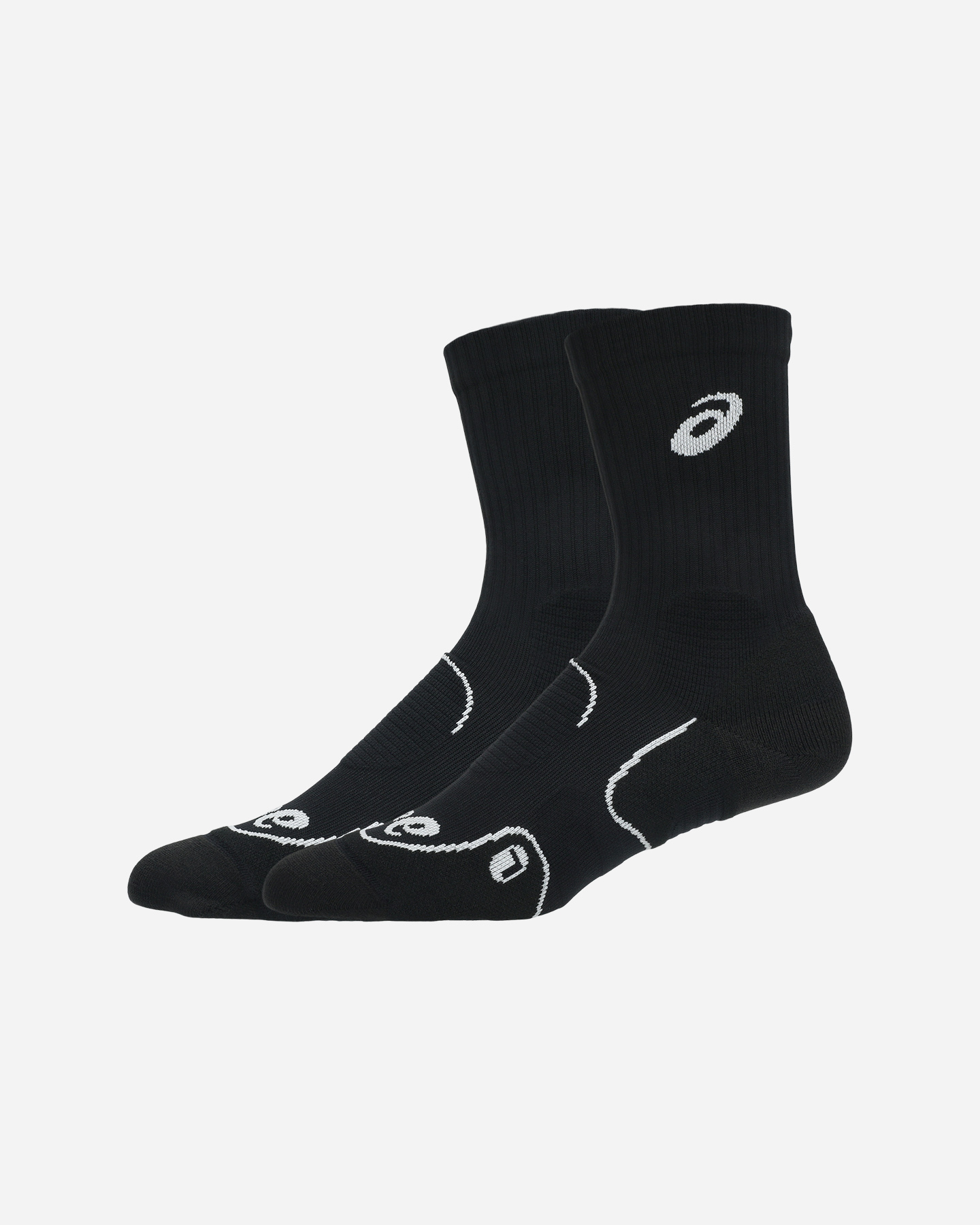 Calze tennis ASICS COURT+  - Nero - 1 | Cisalfa Sport