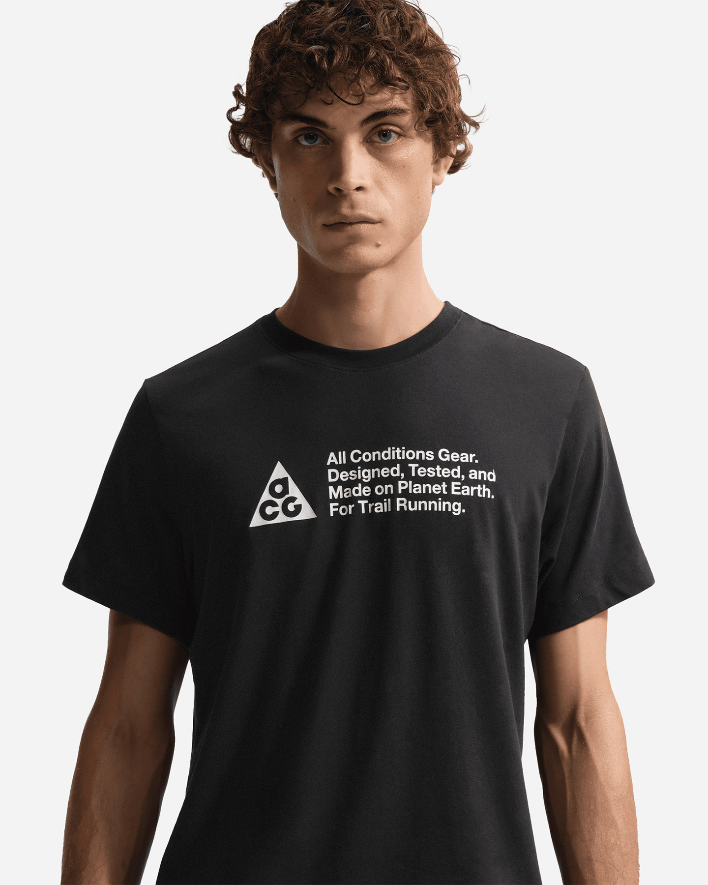 T-shirt running NIKE ACG M - Nero - 3 | Cisalfa Sport
