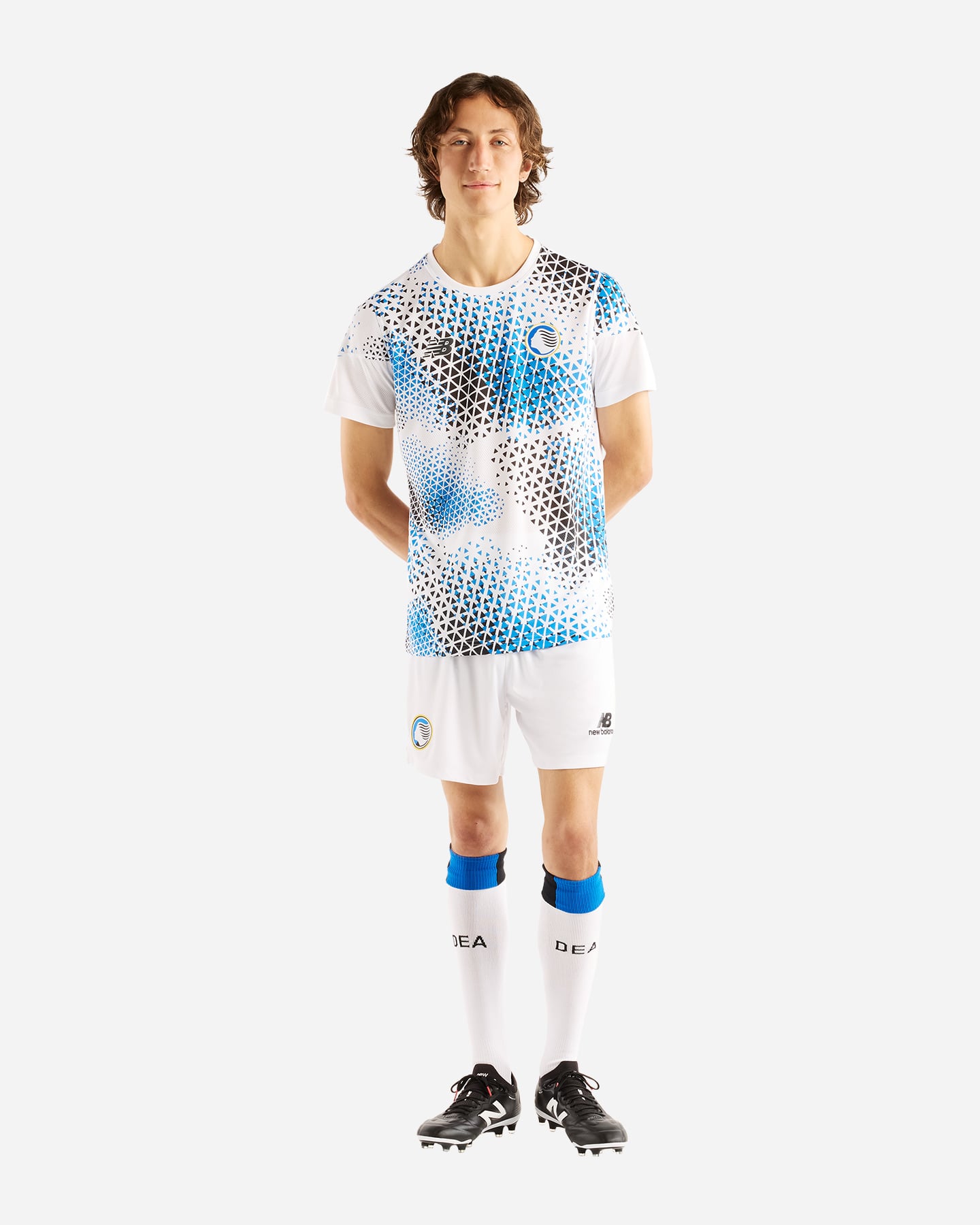 Abbigliamento calcio ufficiale NEW BALANCE ATALANTA AWAY PREMATCH 26-27 M - Color mix - 2 | Cisalfa Sport