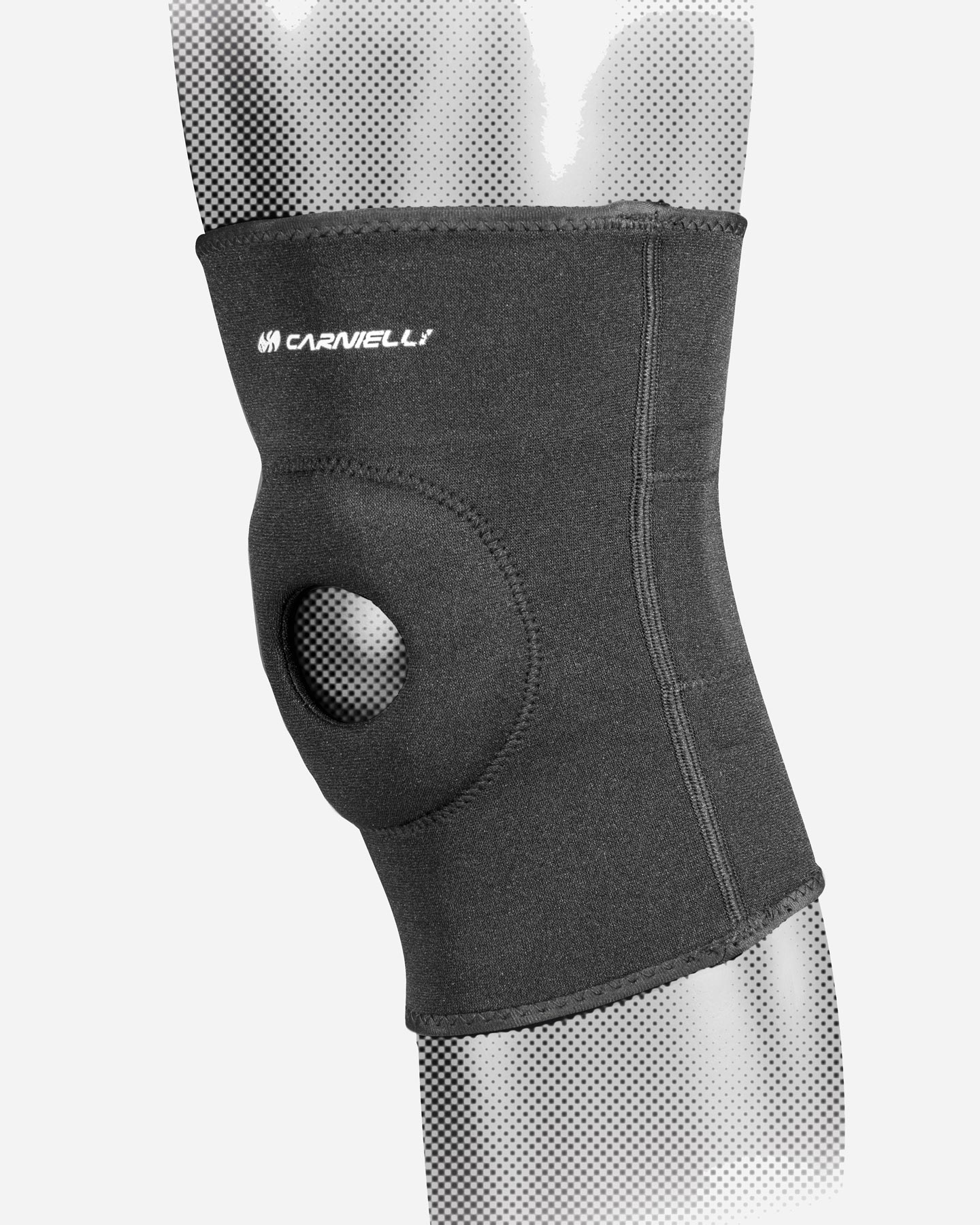Protezione CARNIELLI GINOCCHIERA NEOPRENE - Nero - 1 | Cisalfa Sport