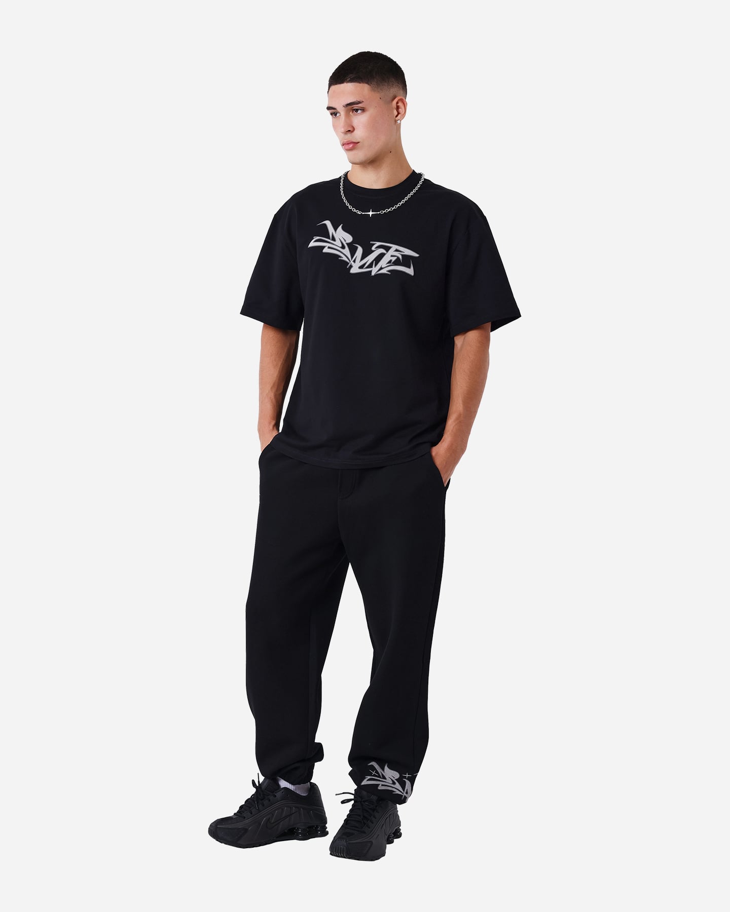 T-shirt PROJECT X PARIS GRAFFITI M - Nero - 2 | Cisalfa Sport
